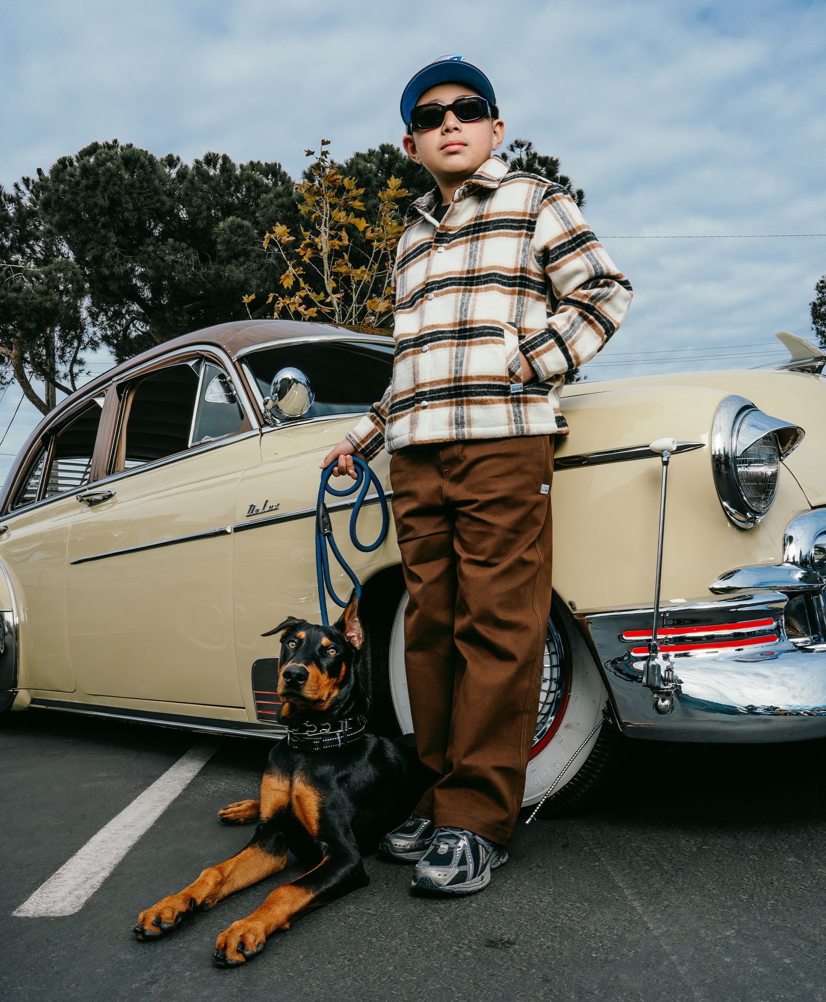 Kid's Flannel Work Jacket lifestyle photo 5