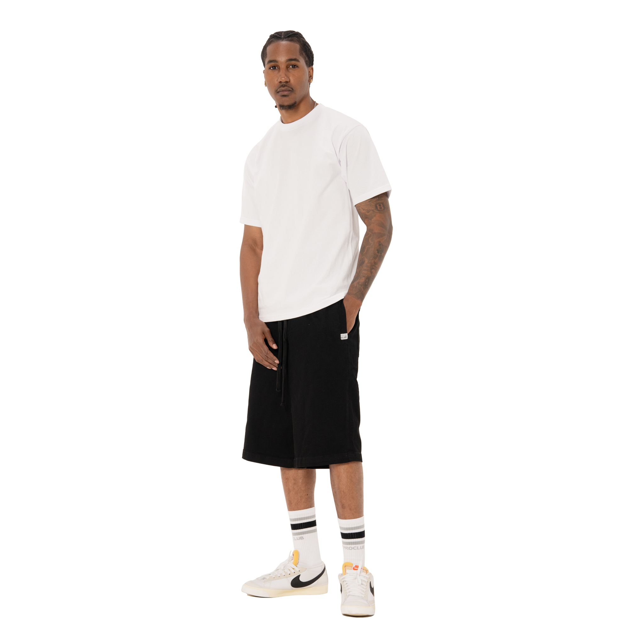 Comfort Oversized Denim Lounge Short (image 5 of 5)