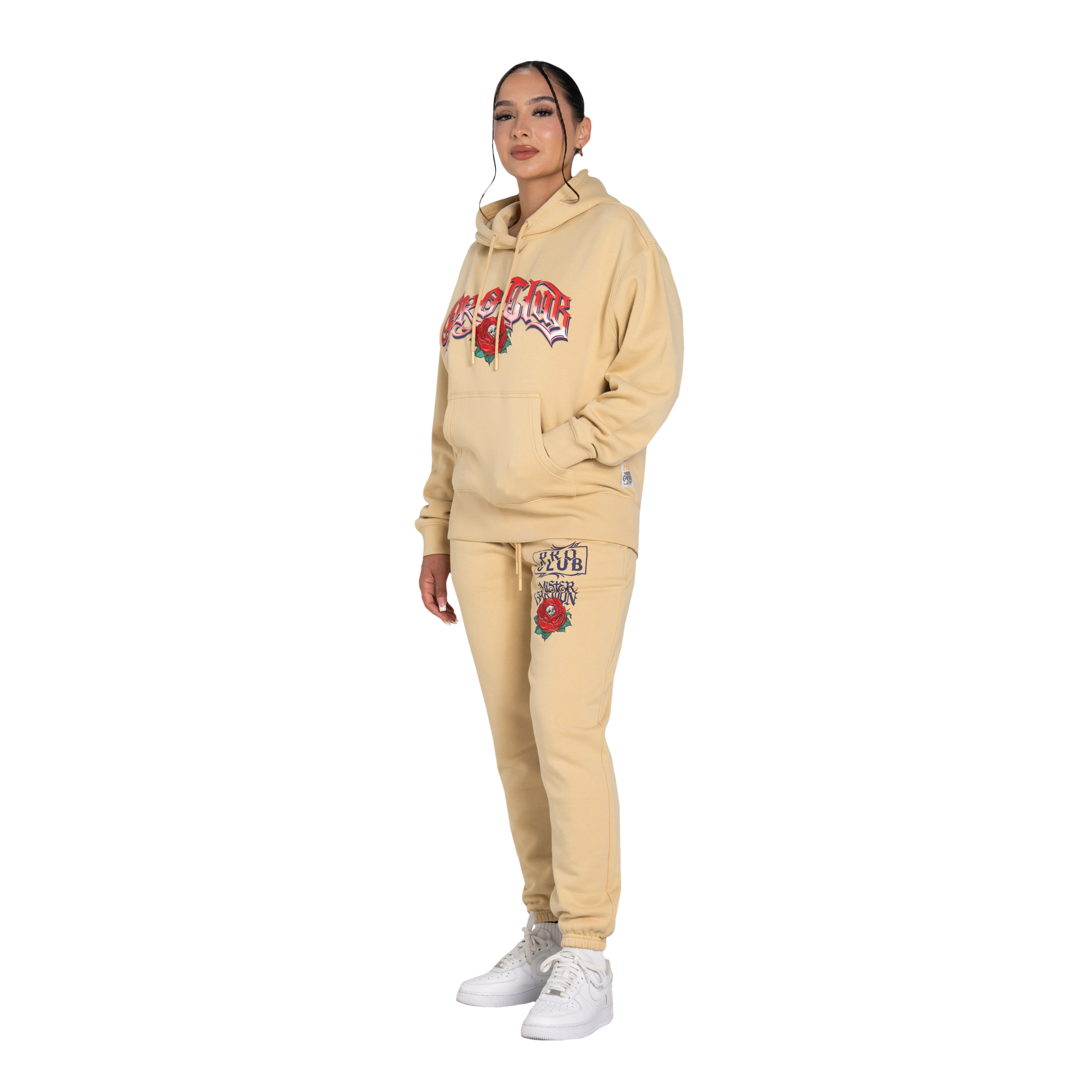 Mister Cartoon "Rose" Women's Pullover Hoodie (image 4 of 4)