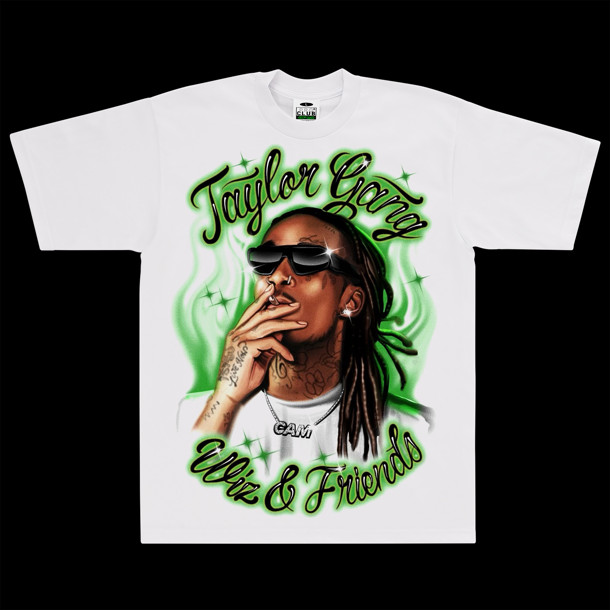 Taylor Gang "Wiz & Friends" Airbrush Tee (image 1 of 2)