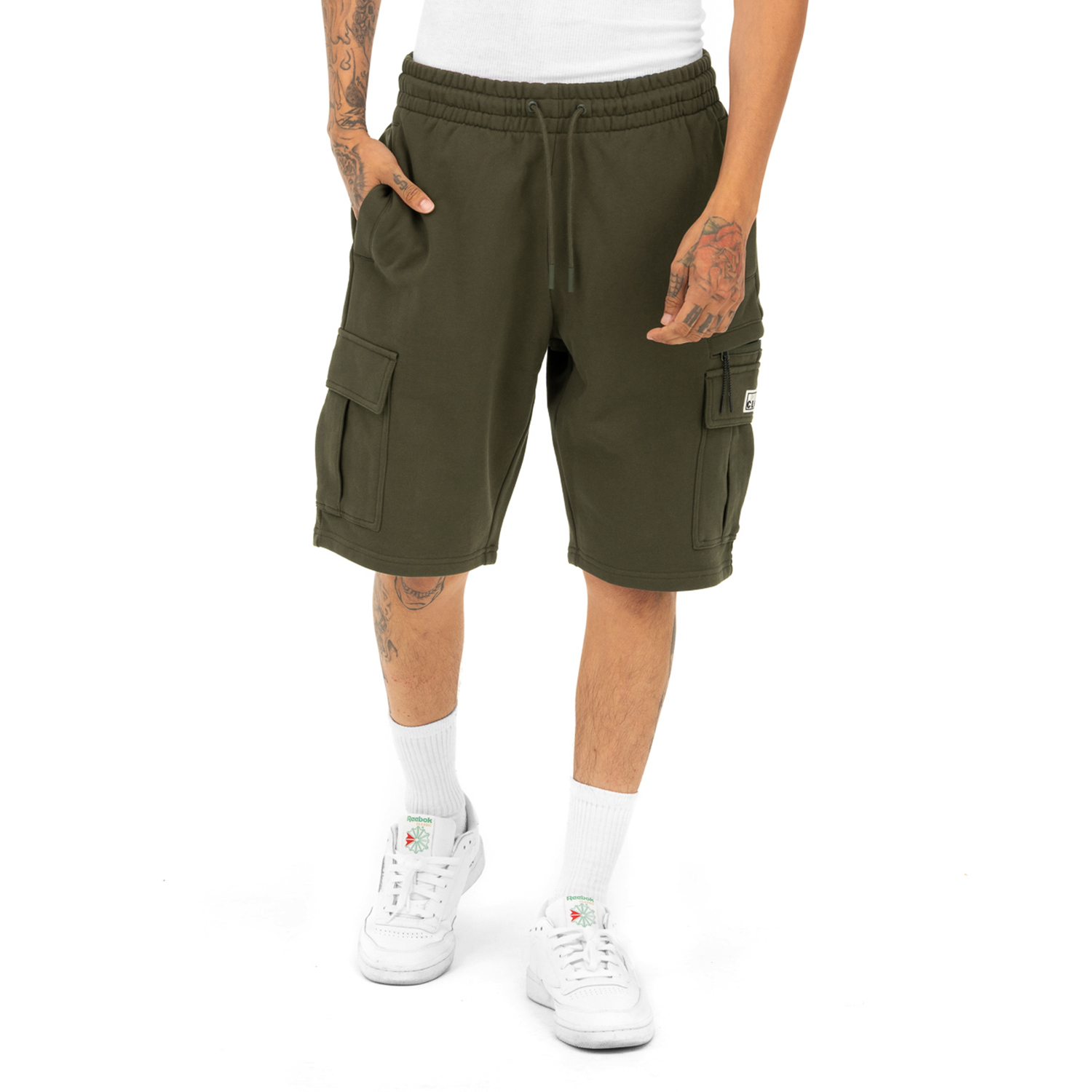 Comfort French Terry Cargo Short - 11 Inch Inseam