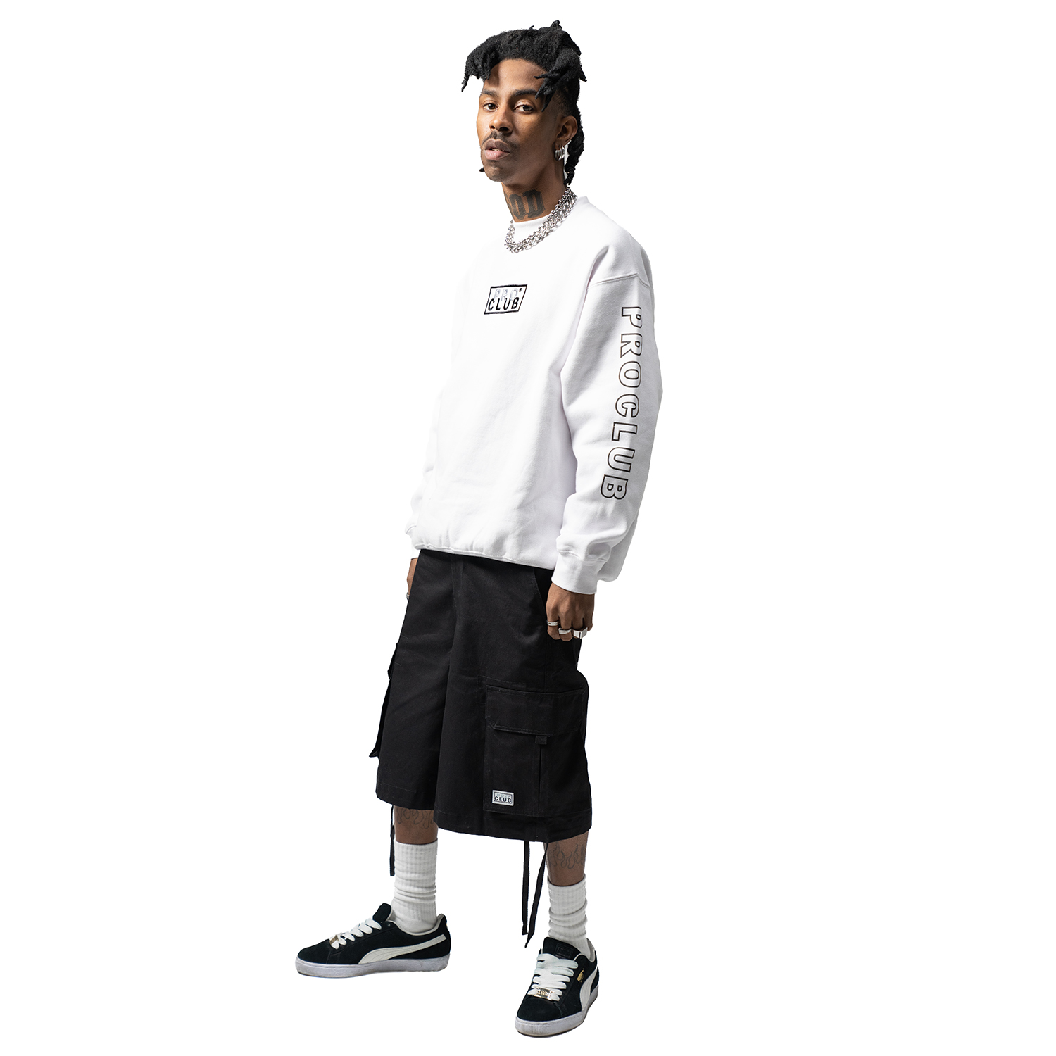 WILLY CHAVARRIA Cargo Twill Short (image 3 of 4)