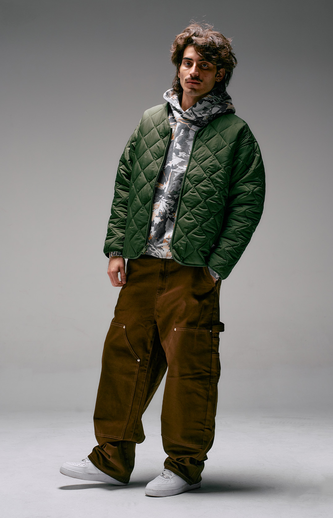 Heavyweight Quilted Liner Jacket lifestyle photo 1