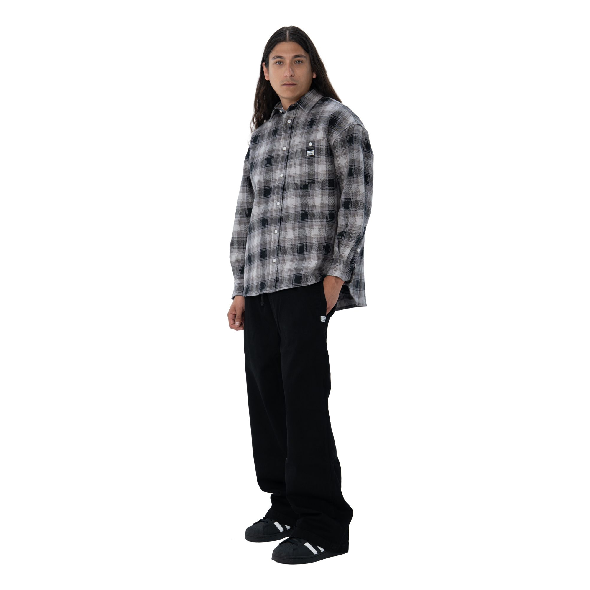Heavywide Ombre Flannel Shirt (image 3 of 6)