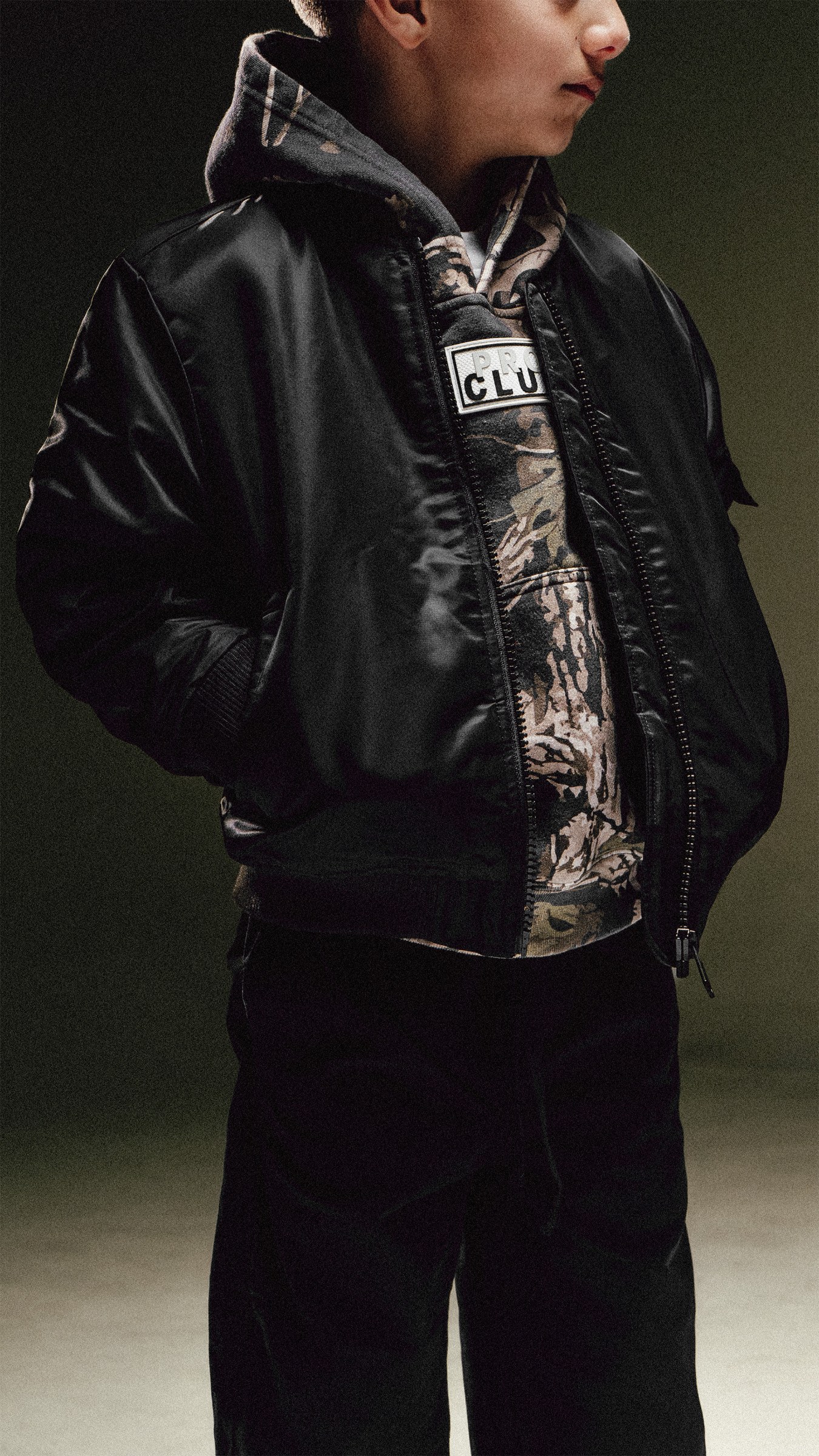 Kid's Comfort Bomber Jacket lifestyle photo 5