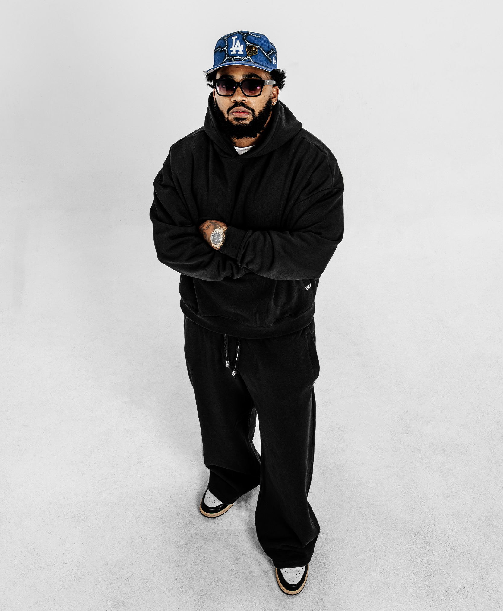 Heavywide Fleece Pullover Hoodie lifestyle photo 4