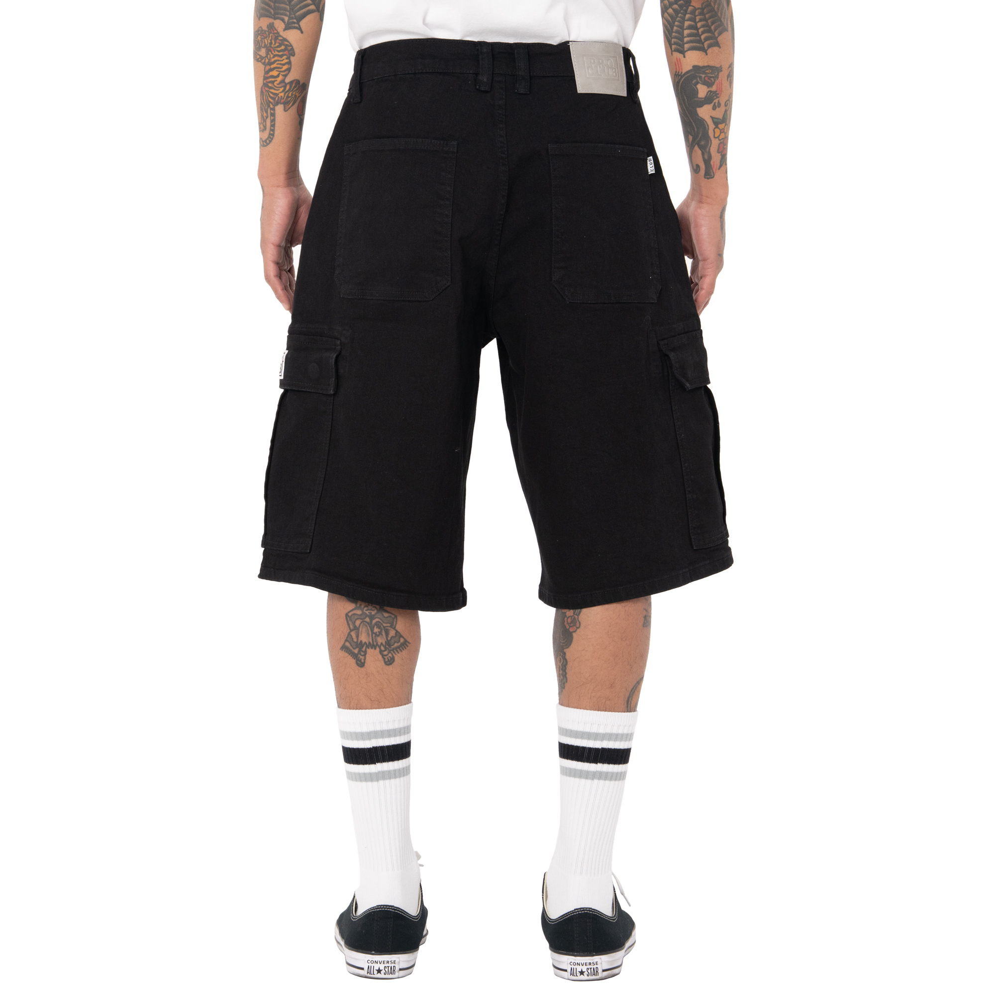 Heavyweight Baggy Fit Denim Cargo Short (image 2 of 7)