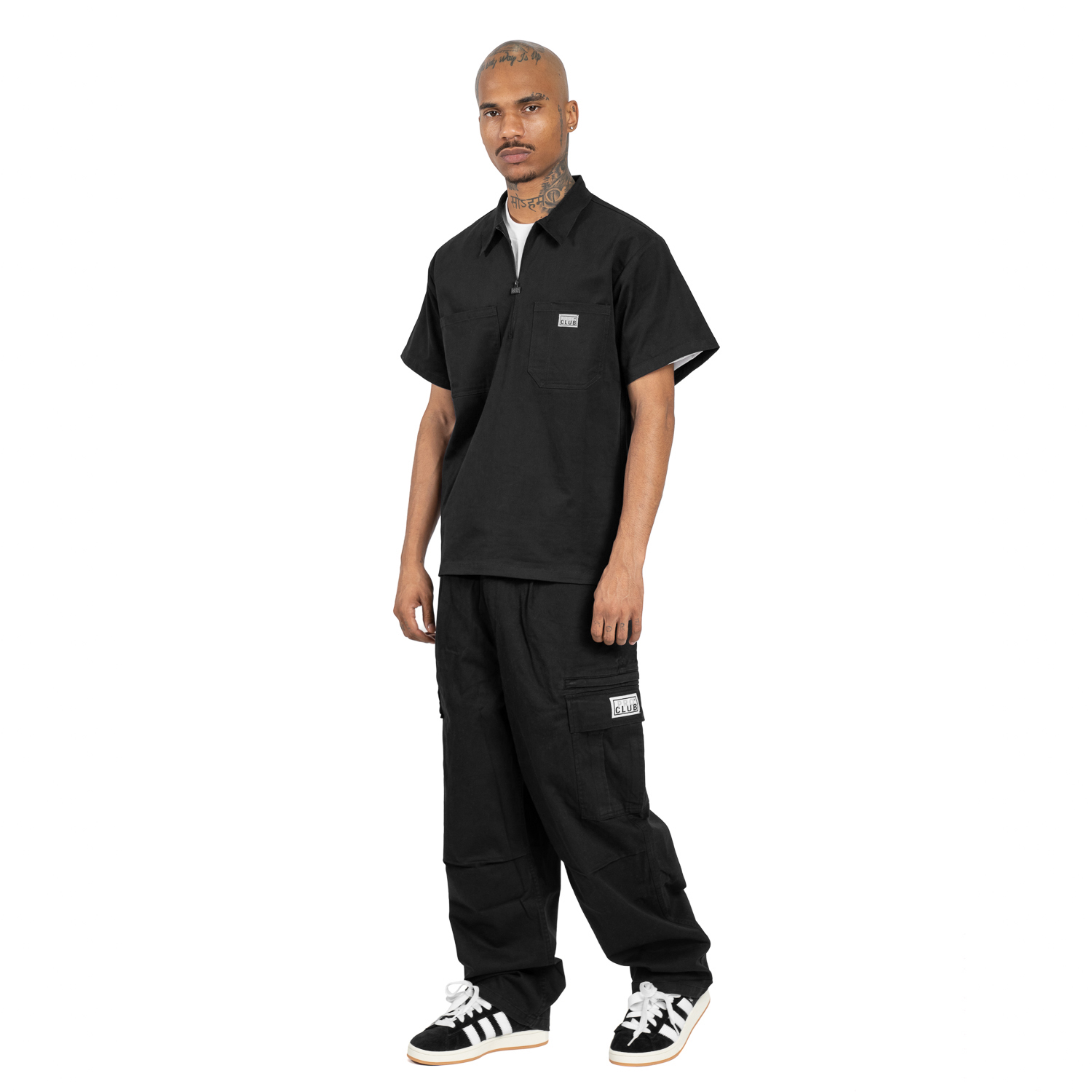 Heavyweight Quarter Zip Work Shirt (image 3 of 5)