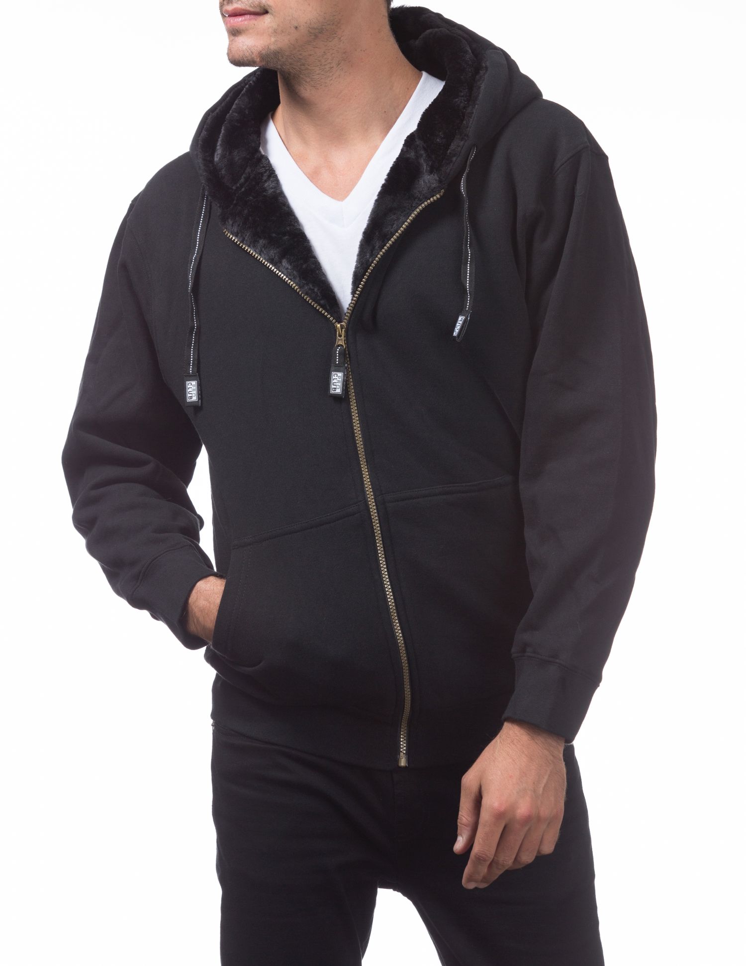 Heavyweight Pile Full Zip Hoodie (image 4 of 5)