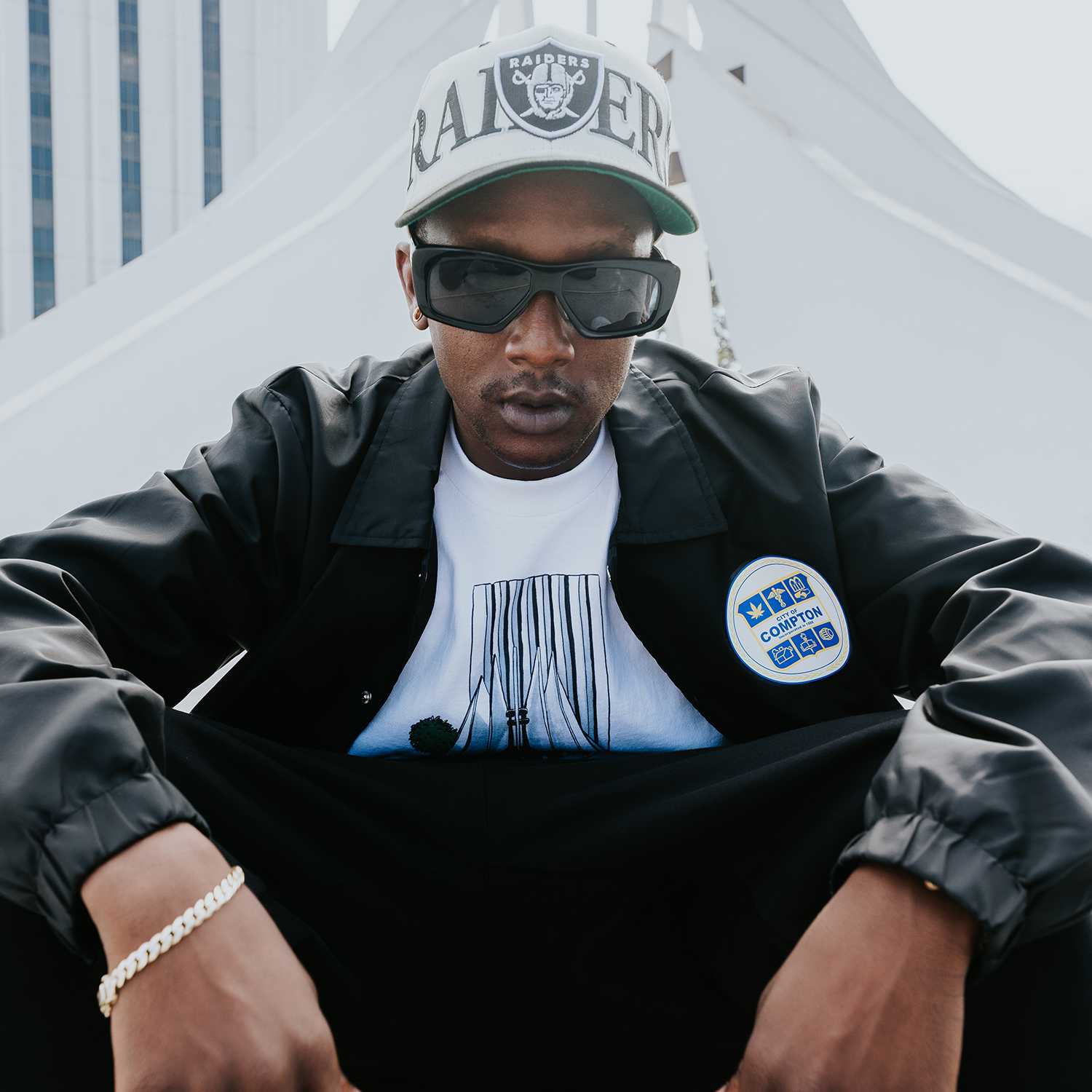 Buddy "Superghetto" Black Compton Seal Jacket (image 2 of 4)