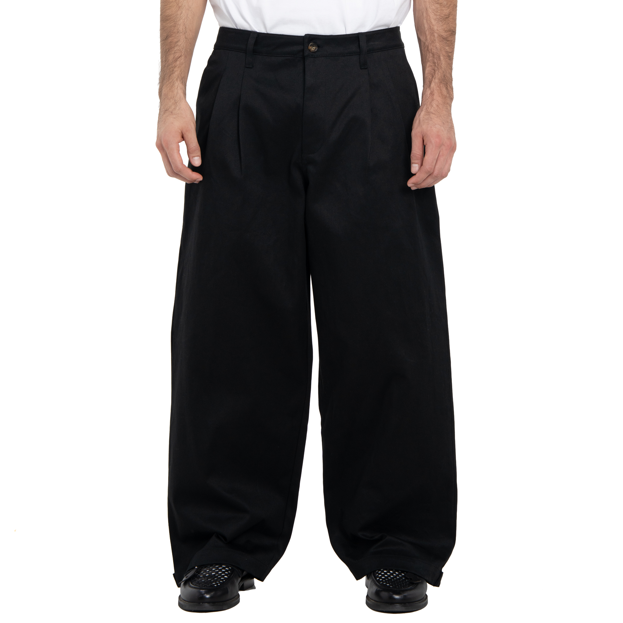 Heavywide Pleated Work Trouser (image 1 of 6)