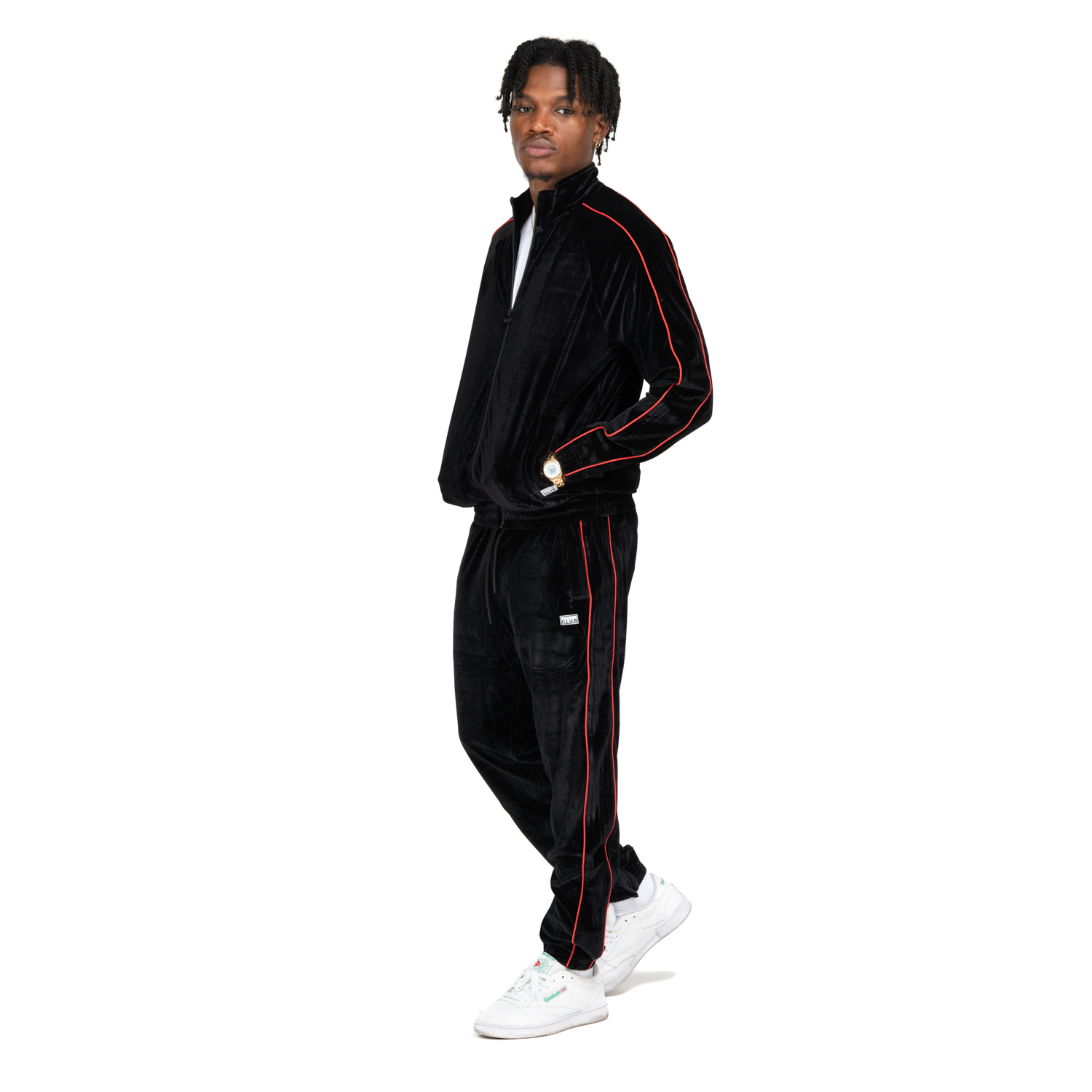 Comfort Velour Track Jacket (image 5 of 5)