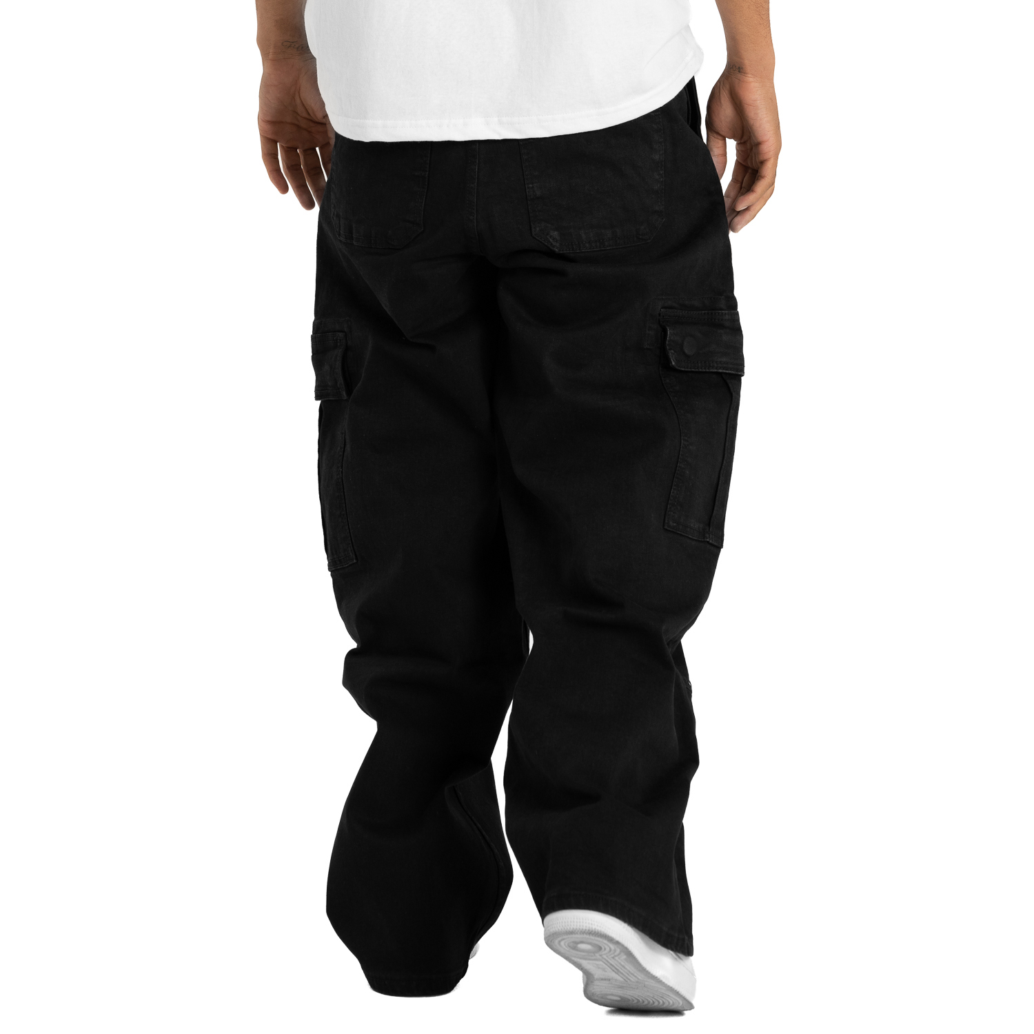 Heavyweight Baggy Fit Denim Cargo Pant (image 2 of 8)