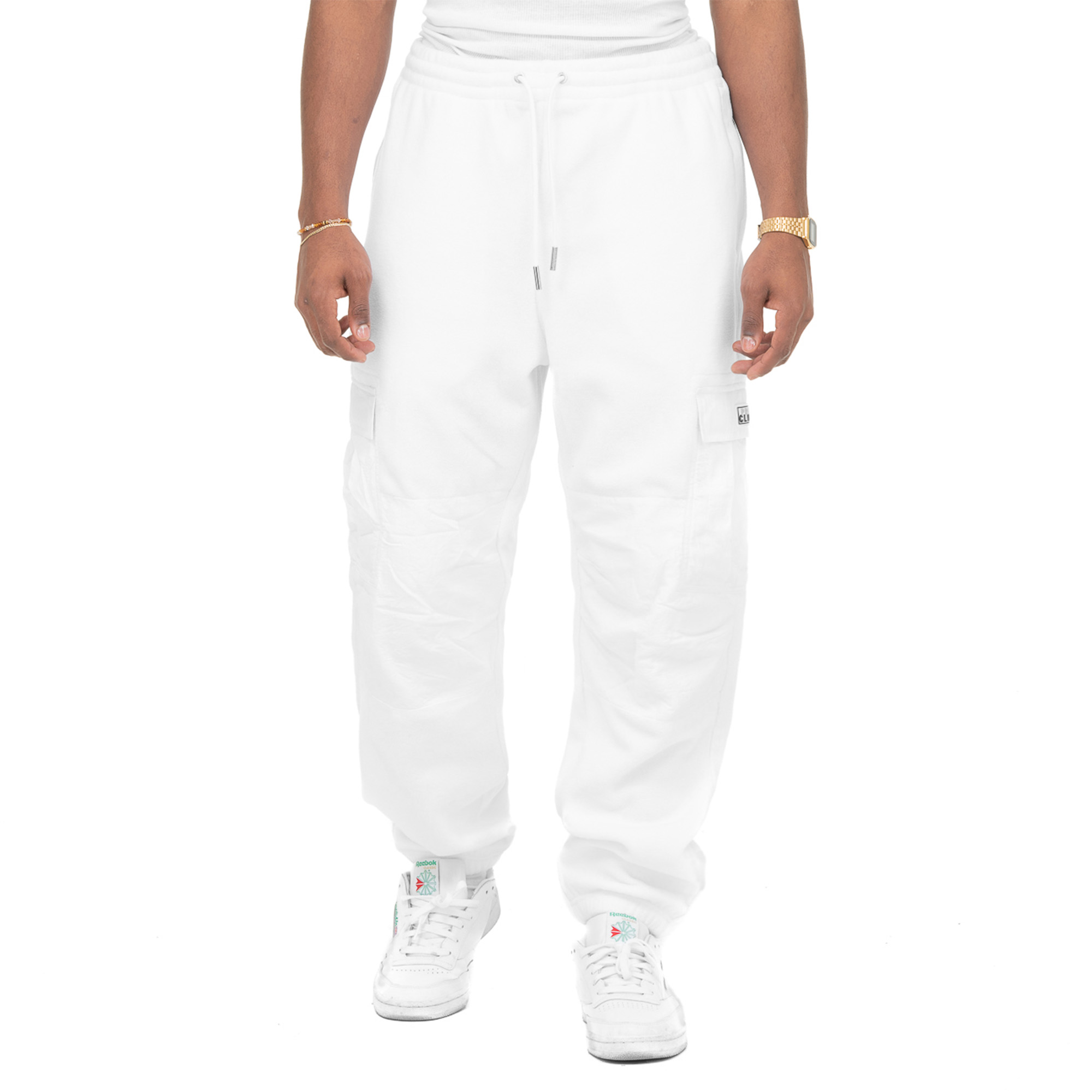 Comfort Polar Fleece Cargo Pants (image 1 of 4)