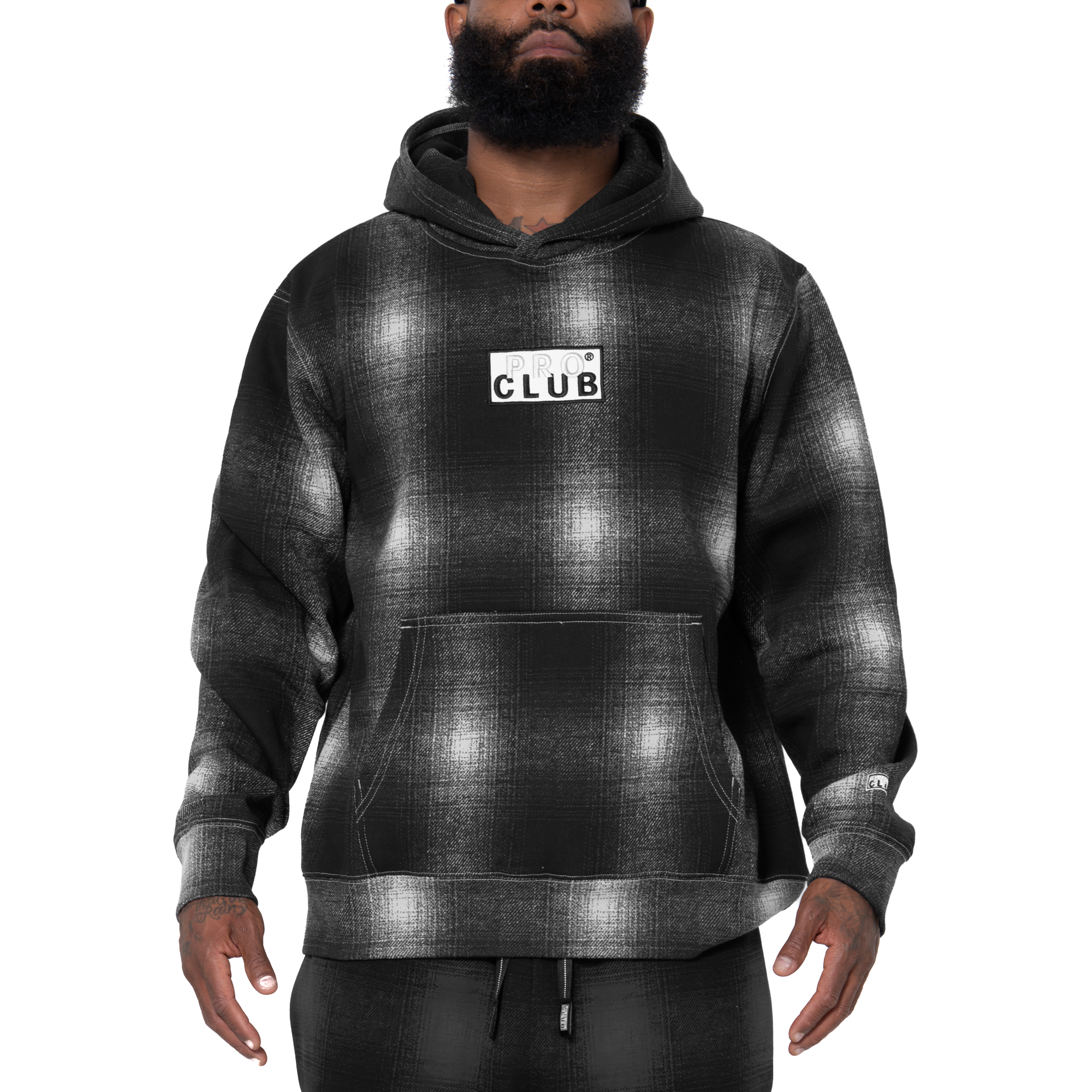 Ombre Fleece Pullover Hoodie