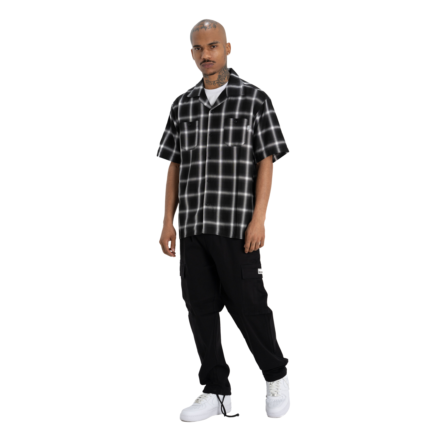 Comfort Ombre Checker Short Sleeve Shirt (image 5 of 5)