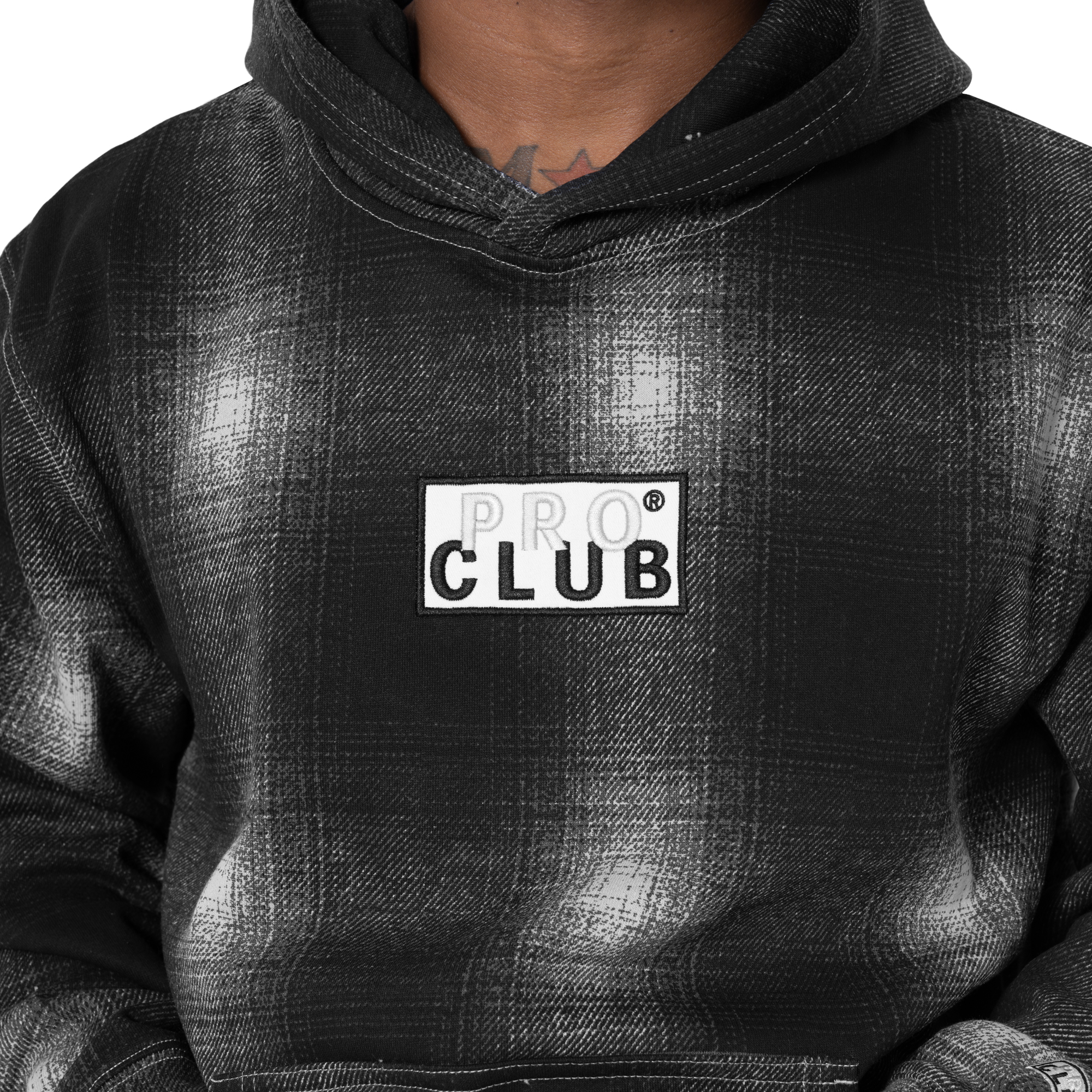 Ombre Fleece Pullover Hoodie (image 3 of 3)