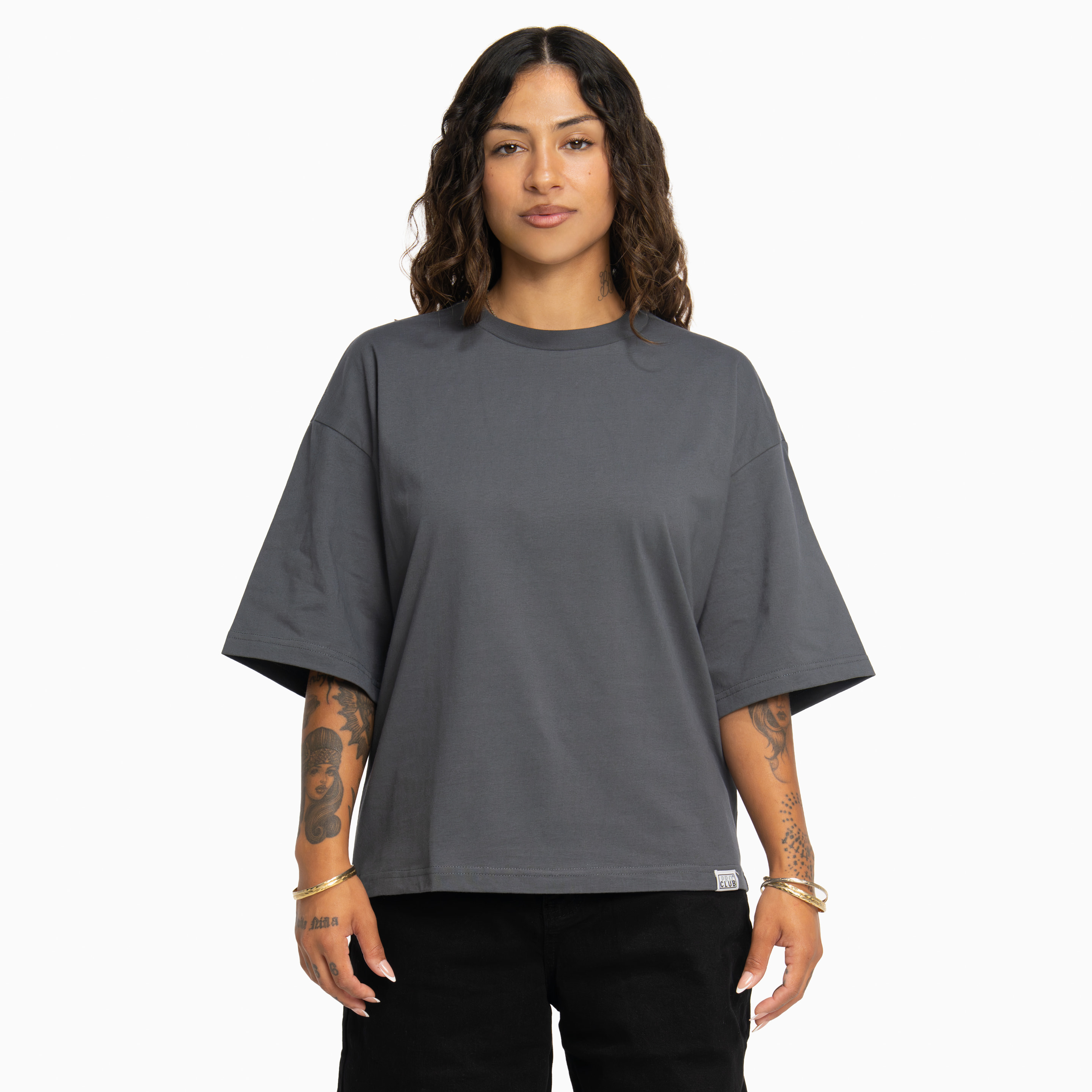Womens Soft Wide Oversized Tees