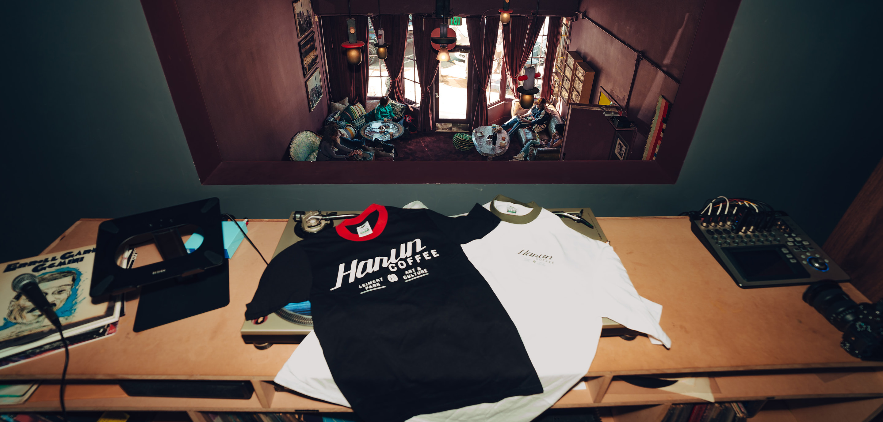 Harun Coffee Heavyweight Tee lifestyle photo 3