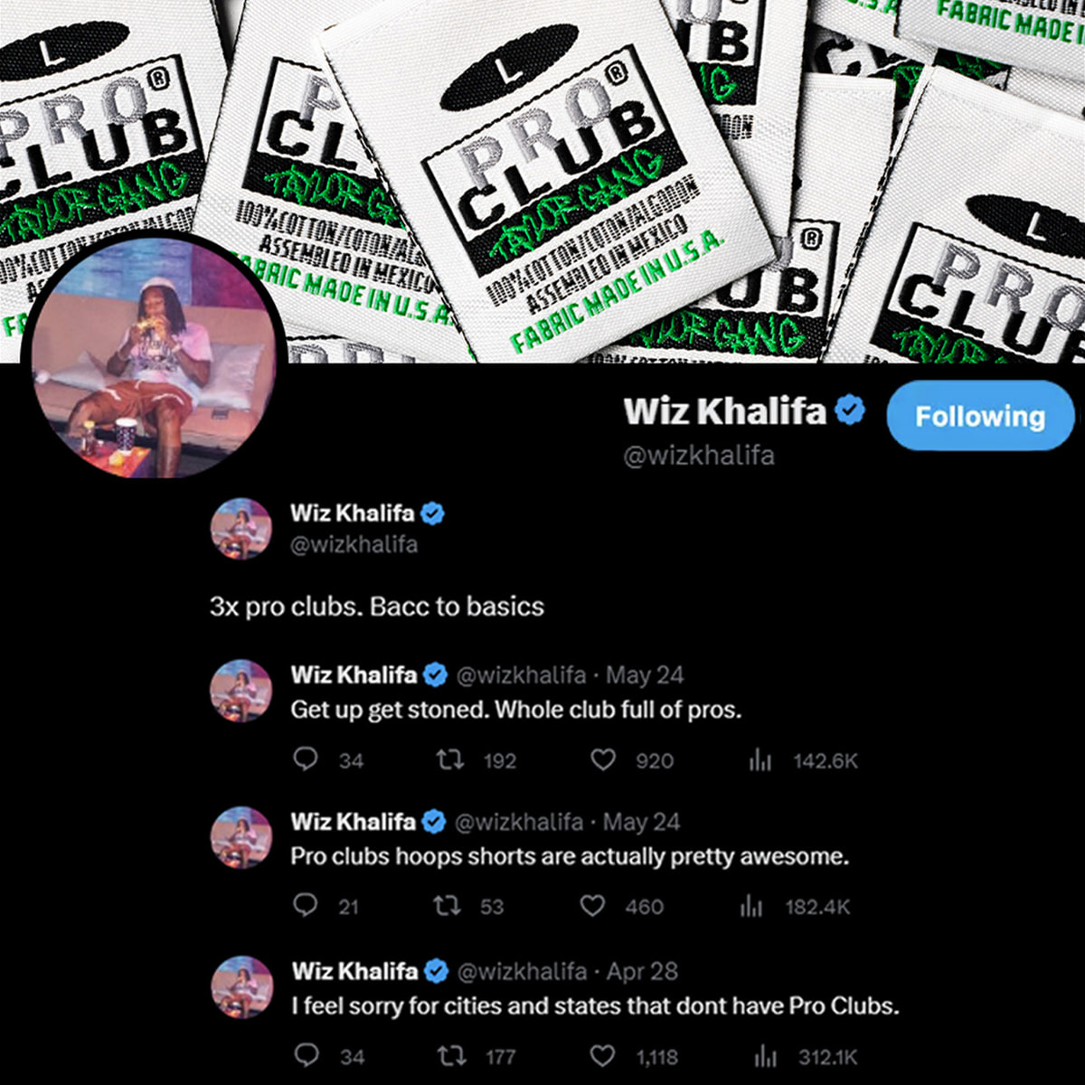 Wiz khalifa tweet about proclub