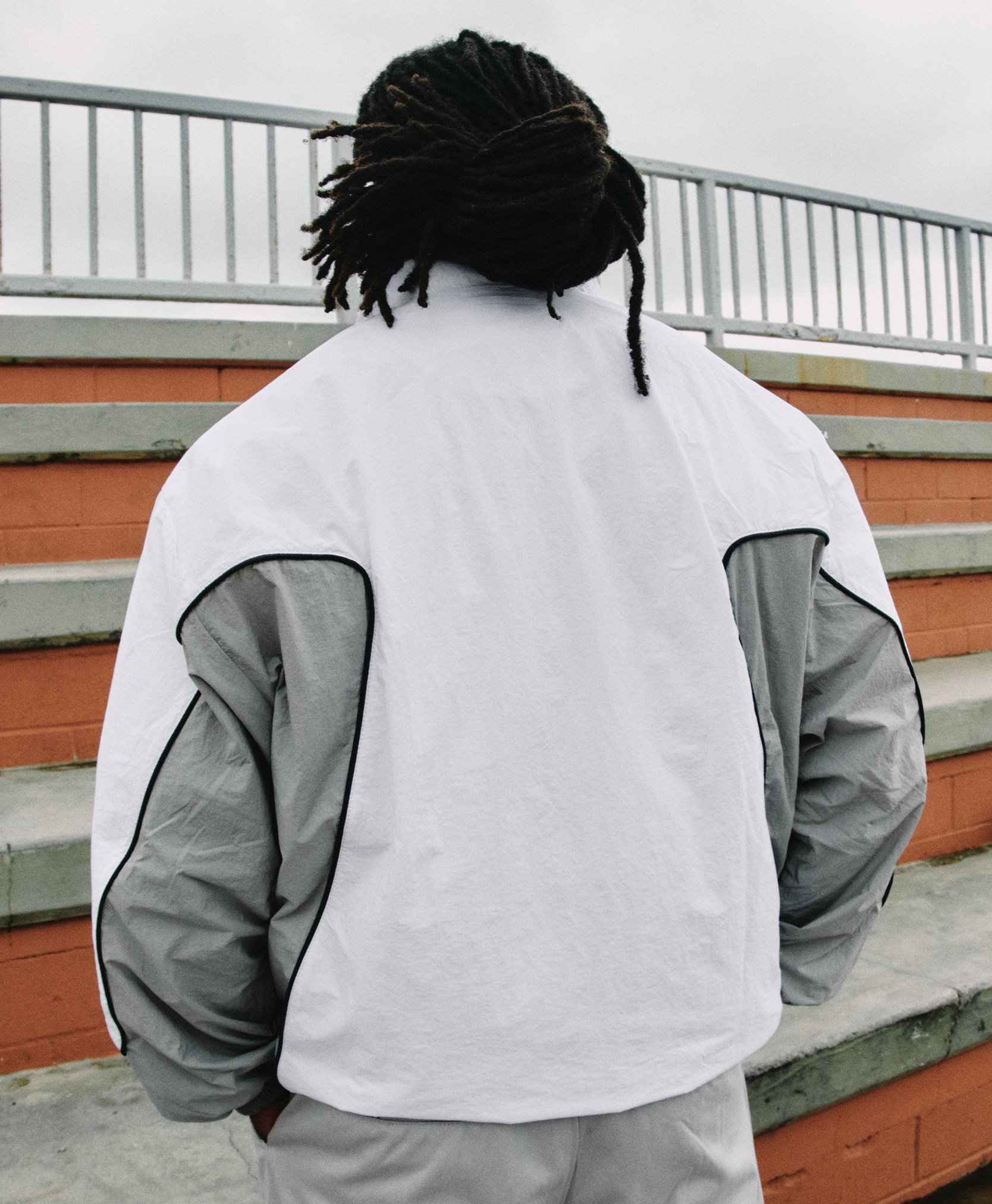 Comfort Wide Track Jacket lifestyle photo 5