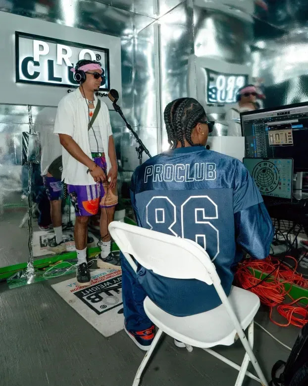 Mike & Keys running the beats