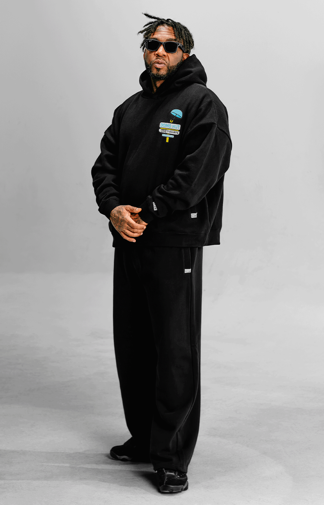Domo Genesis "Domo Hut" Collab Hoodie lifestyle photo 1