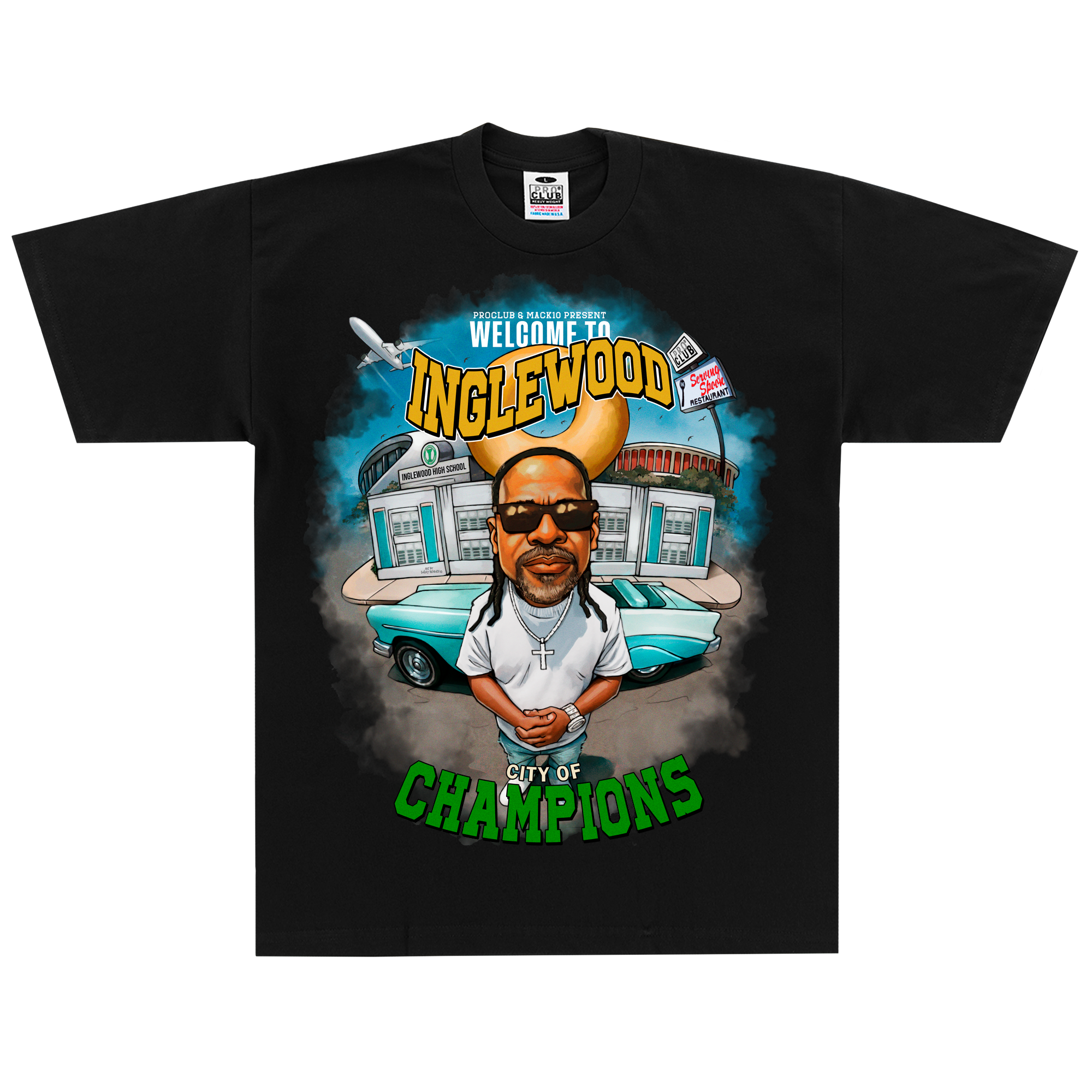 Mack 10 "Inglewood: City of Champions" Tee (image 1 of 2)