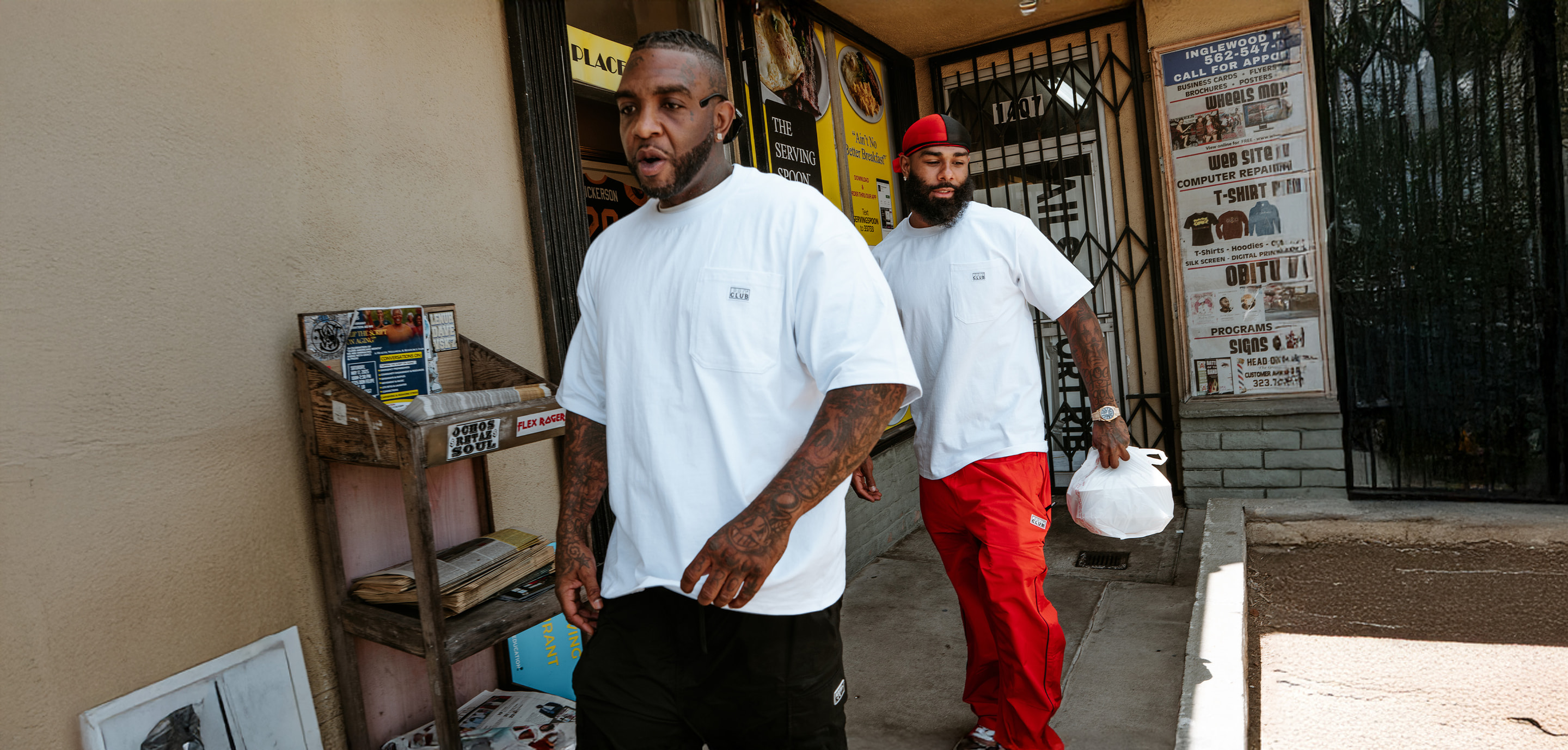 Heavywide Pocket Tee lifestyle photo 3