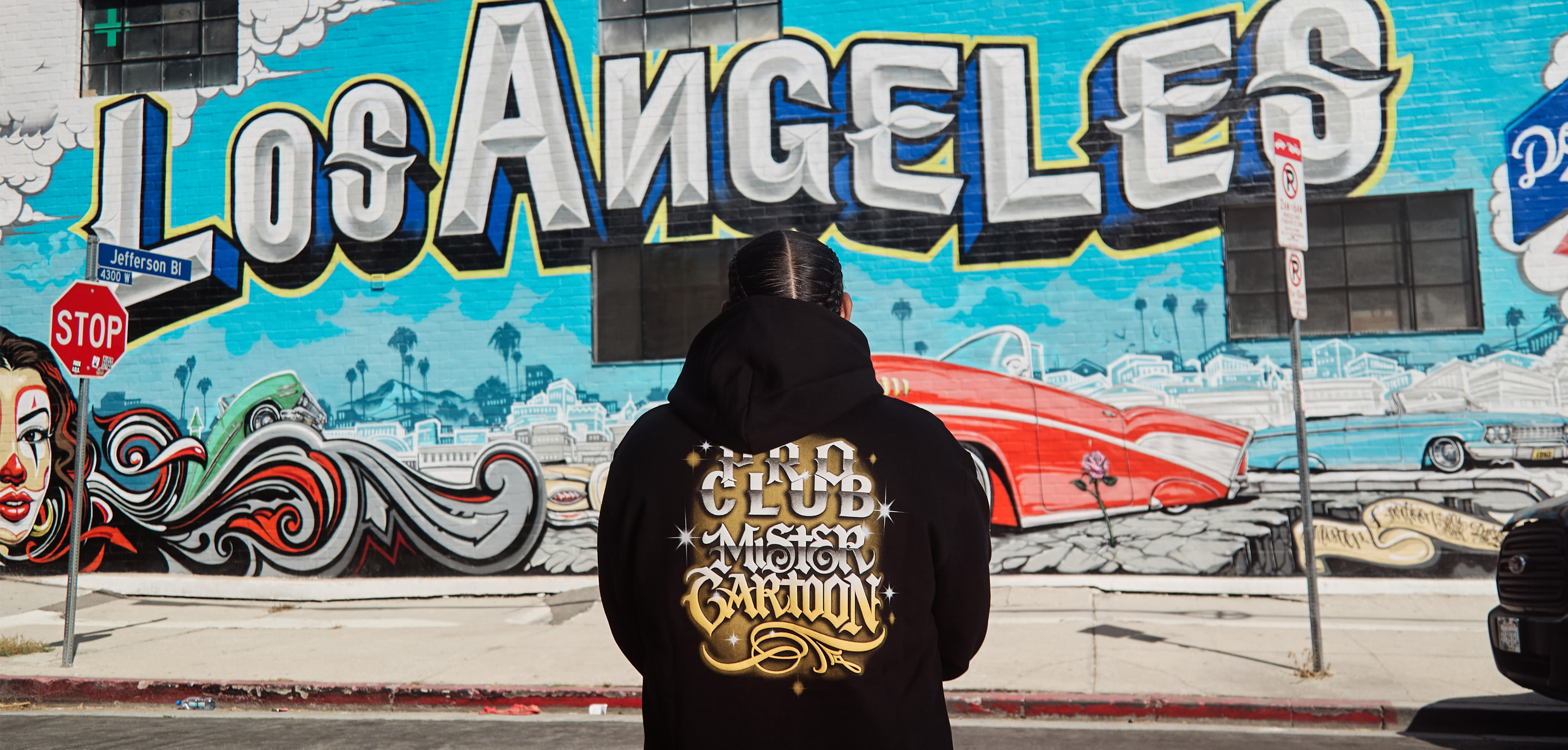Mister Cartoon "Airbrush" Pullover Hoodie lifestyle photo 3
