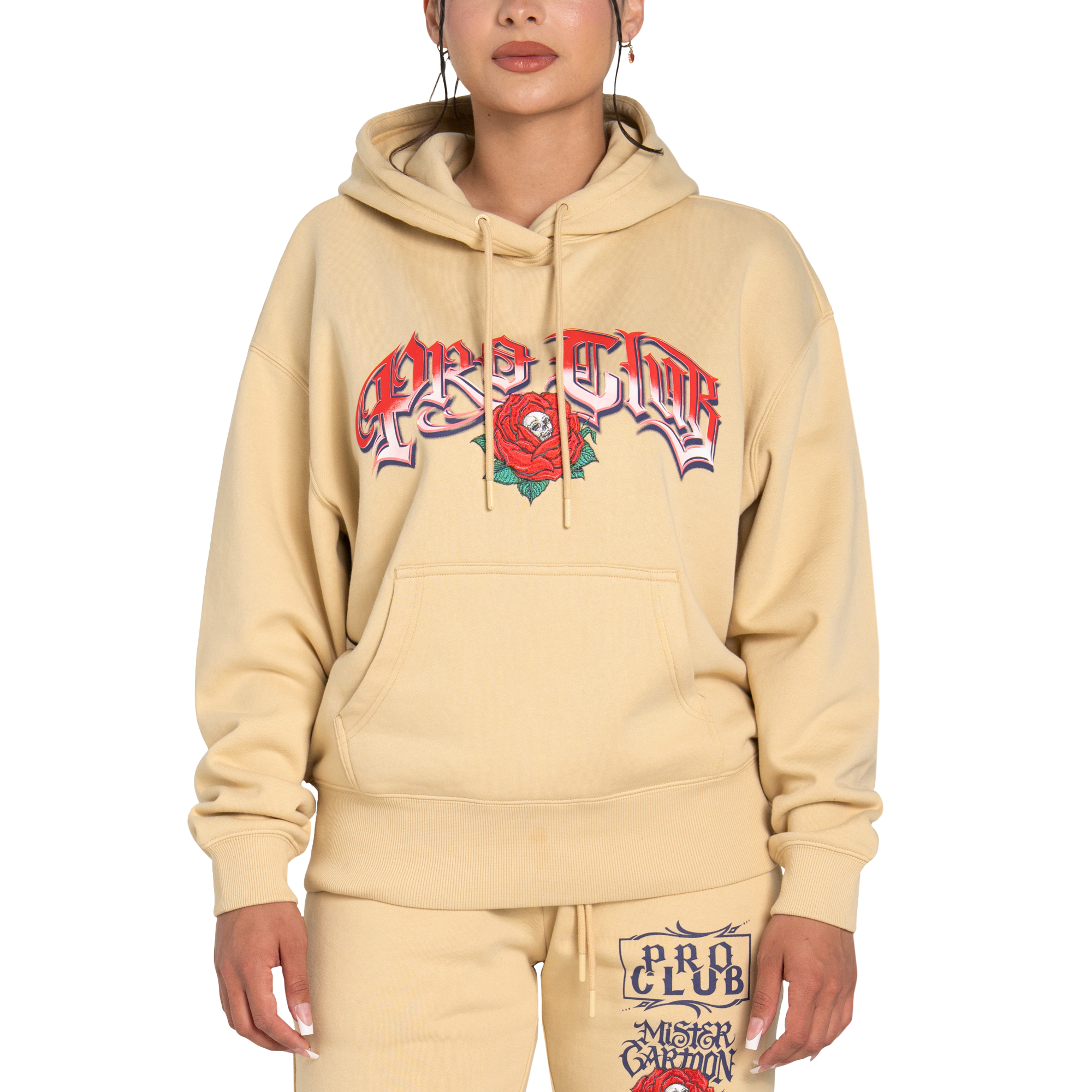 Mister Cartoon "Rose" Women's Pullover Hoodie (image 2 of 4)