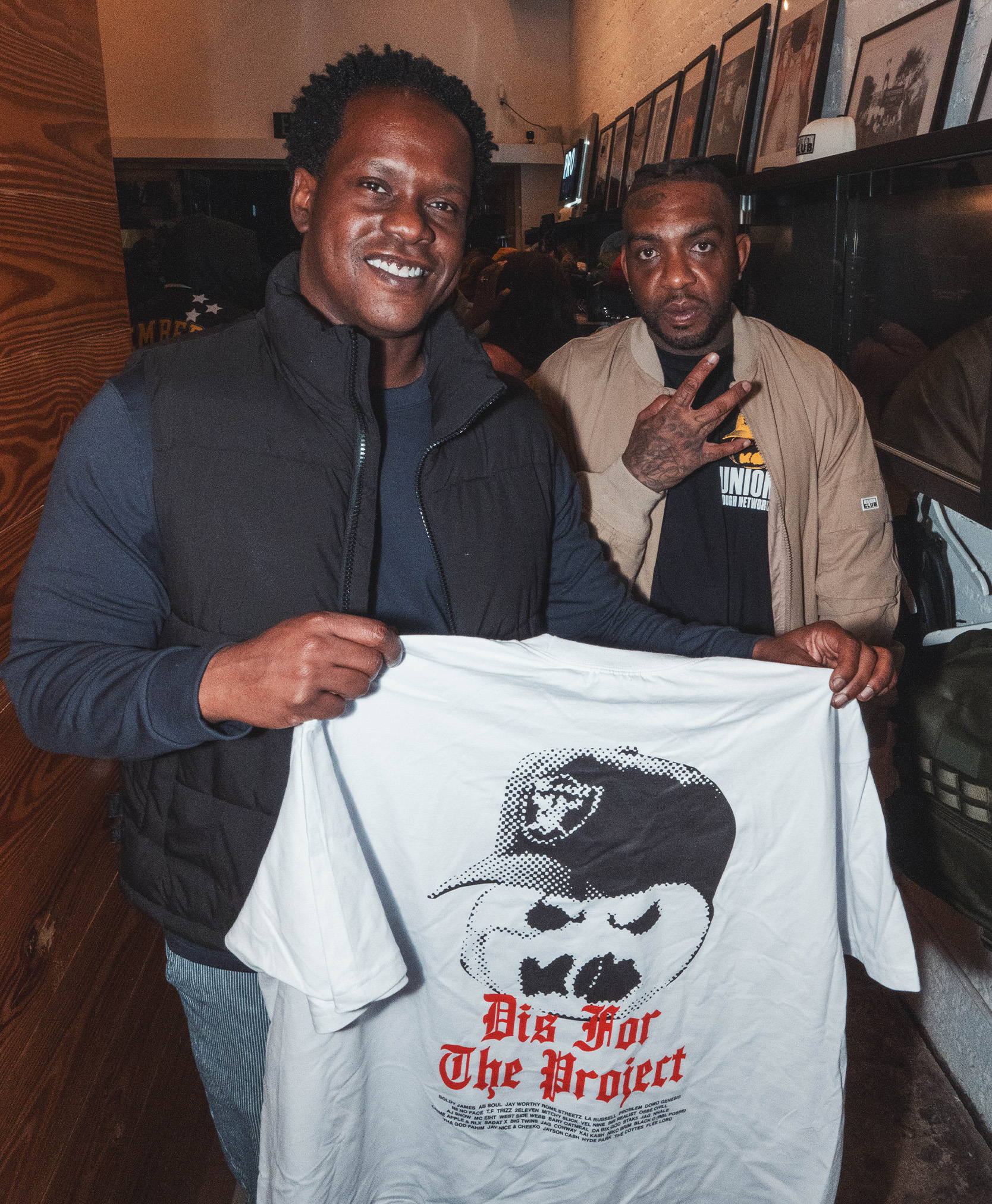 Union Los Angeles Dough Networkz White Tee lifestyle photo 4
