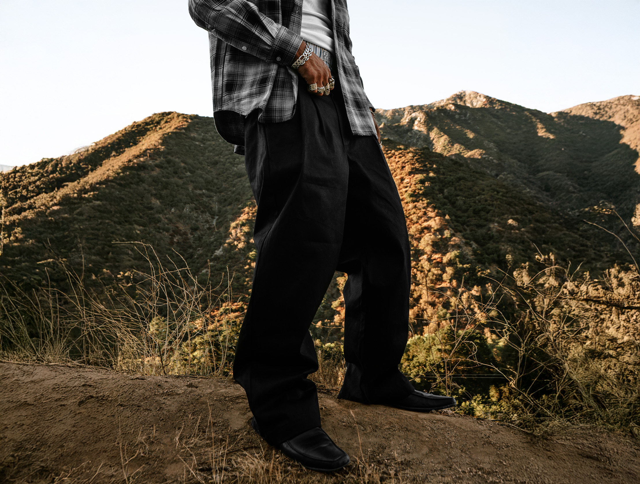 Heavywide Pleated Work Trouser lifestyle photo 2