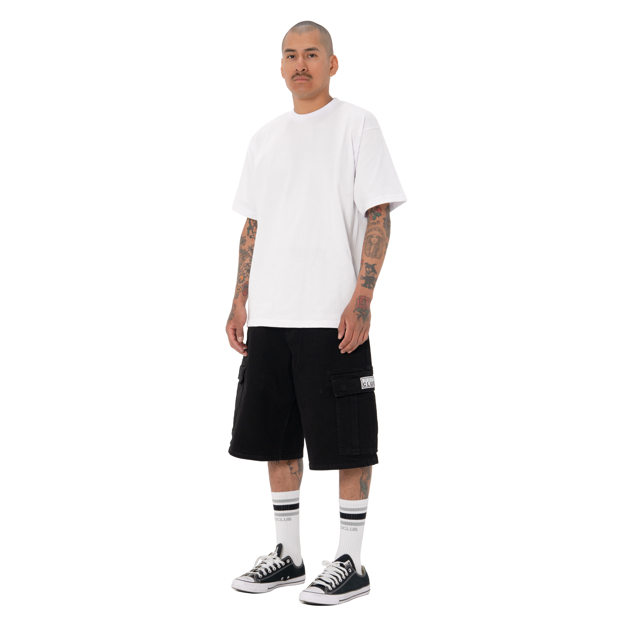 Heavyweight Baggy Fit Denim Cargo Short (image 7 of 7)