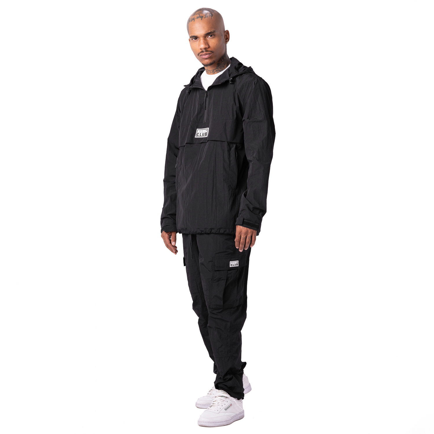 Comfort Metallic Nylon Quarter Zip Anorak (image 3 of 6)