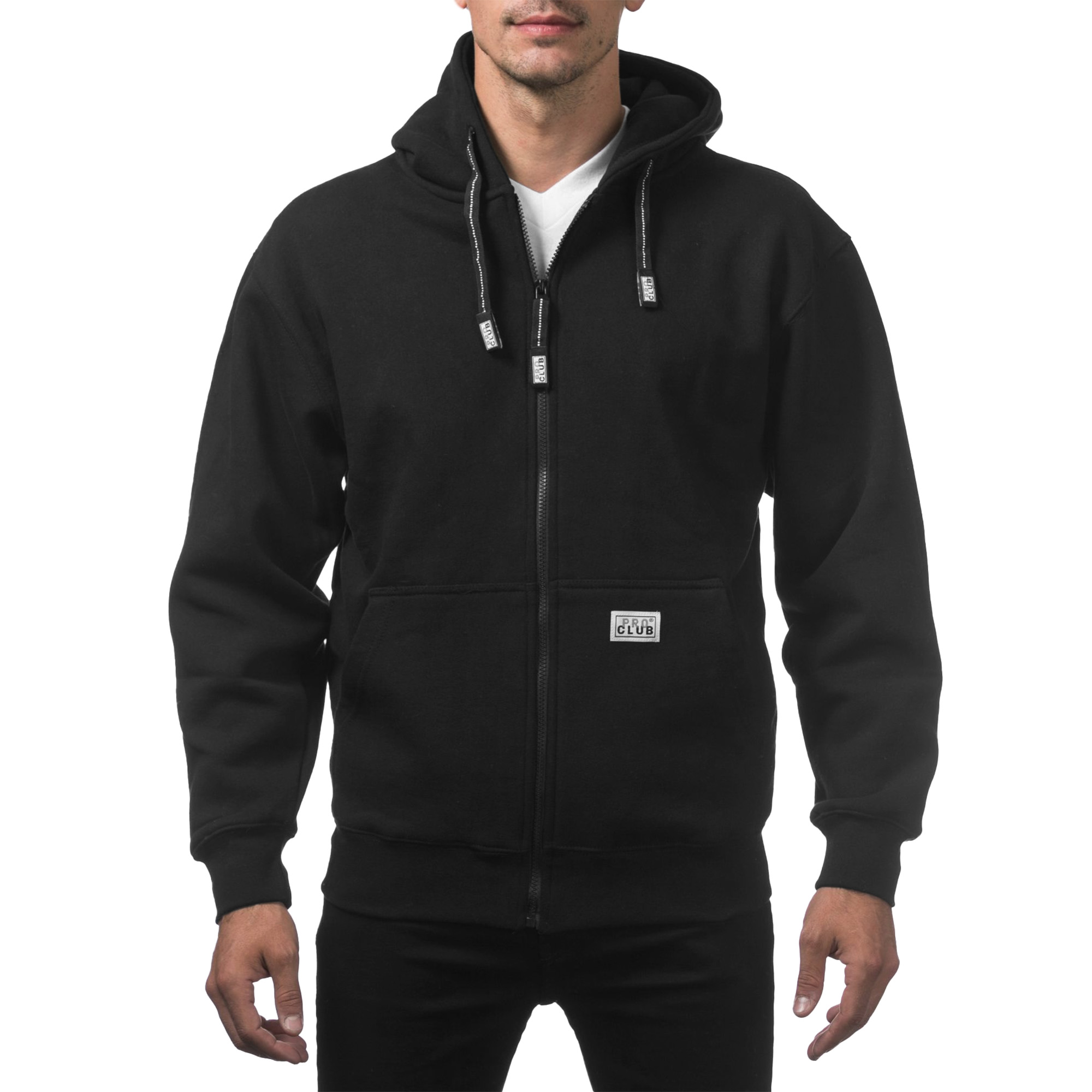 Heavyweight Full Zip Fleece Hoodie