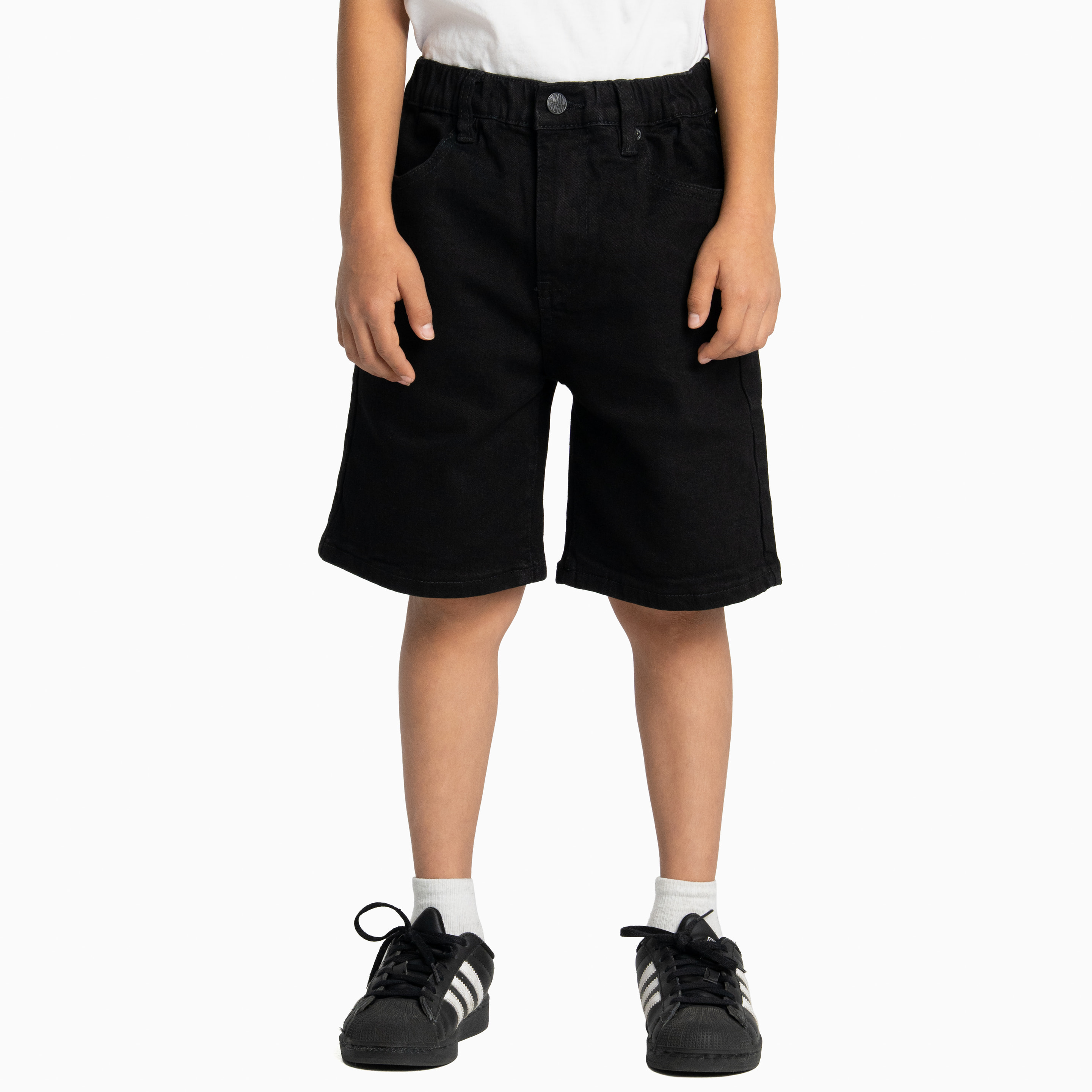 Kid's Relaxed Fit Denim Short (image 1 of 4)