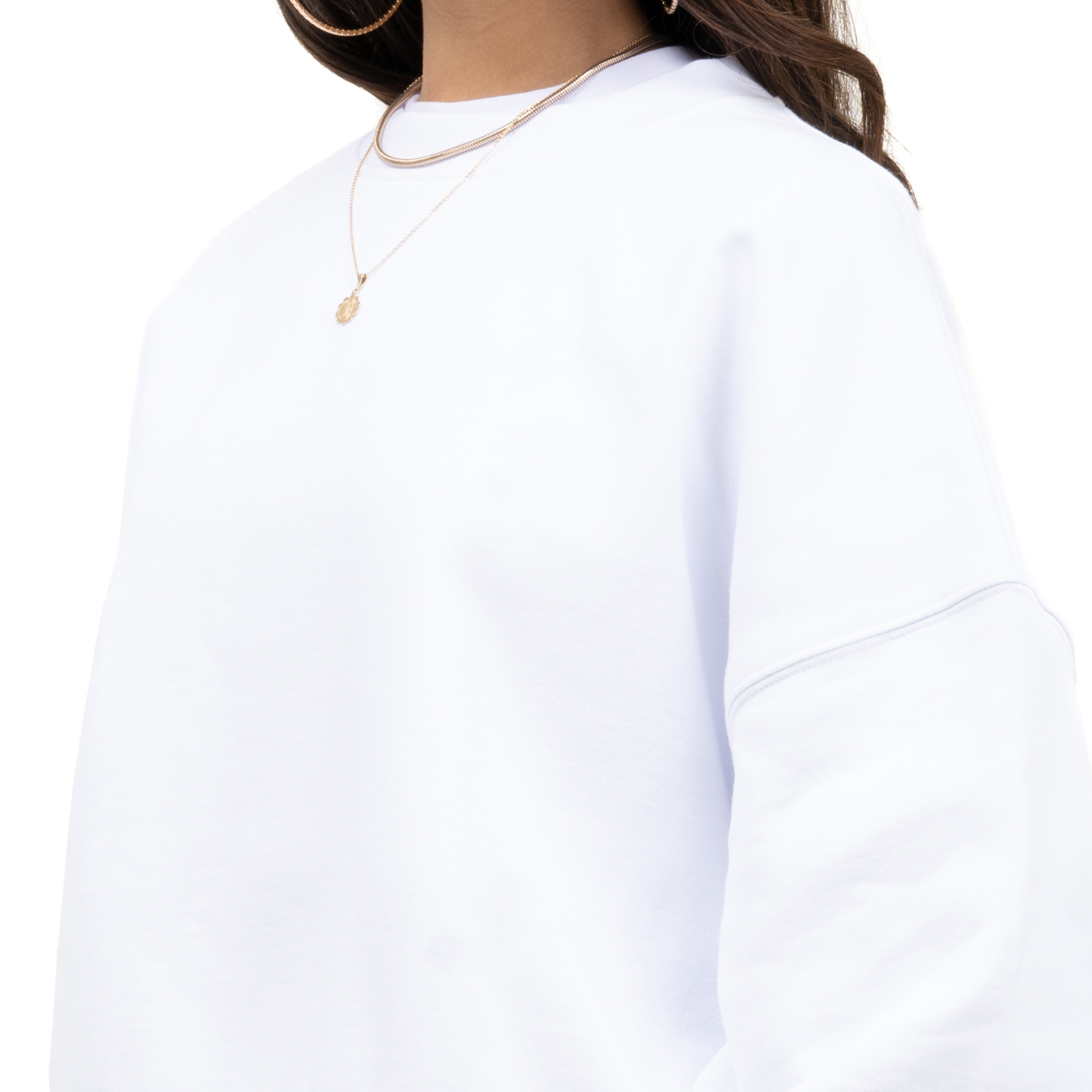 Heavyweight Oversized Fit Crewneck Sweater (image 3 of 4)