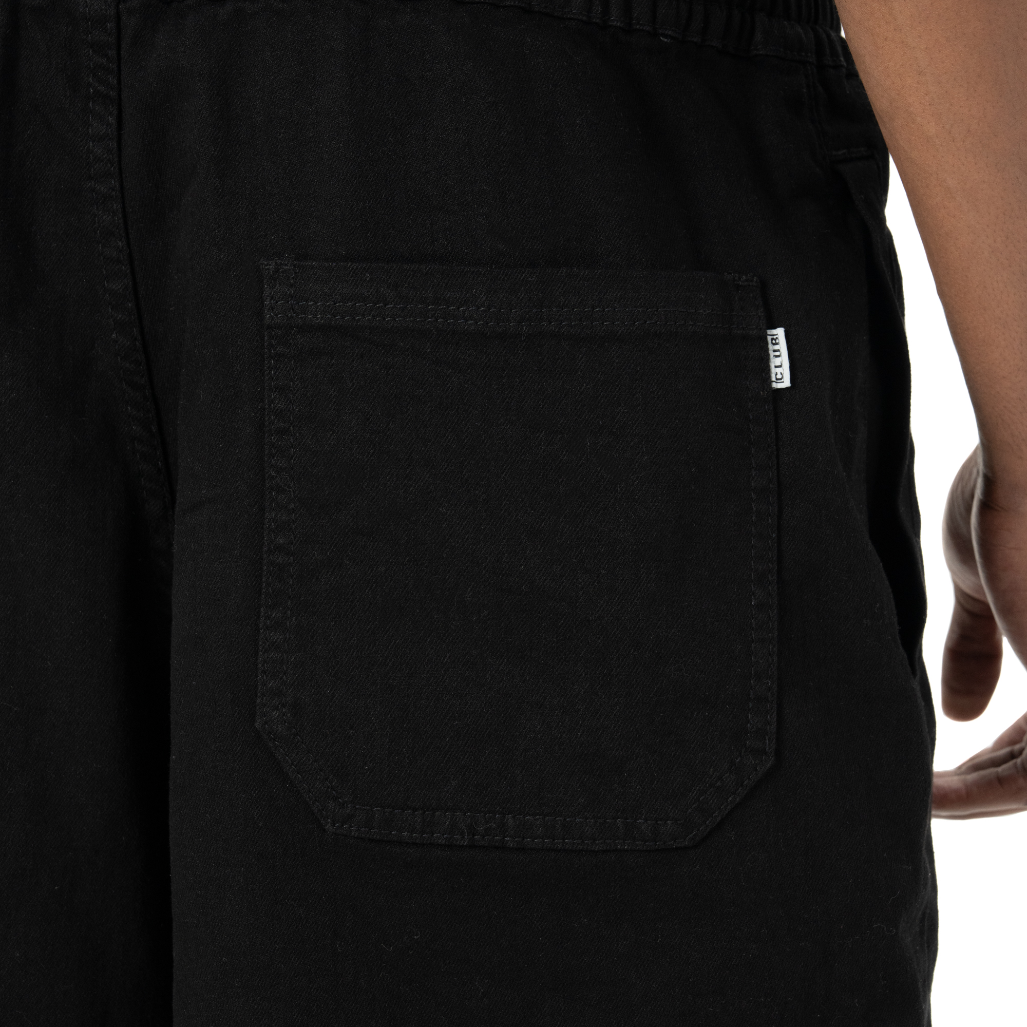 Comfort Oversized Denim Lounge Short (image 3 of 5)