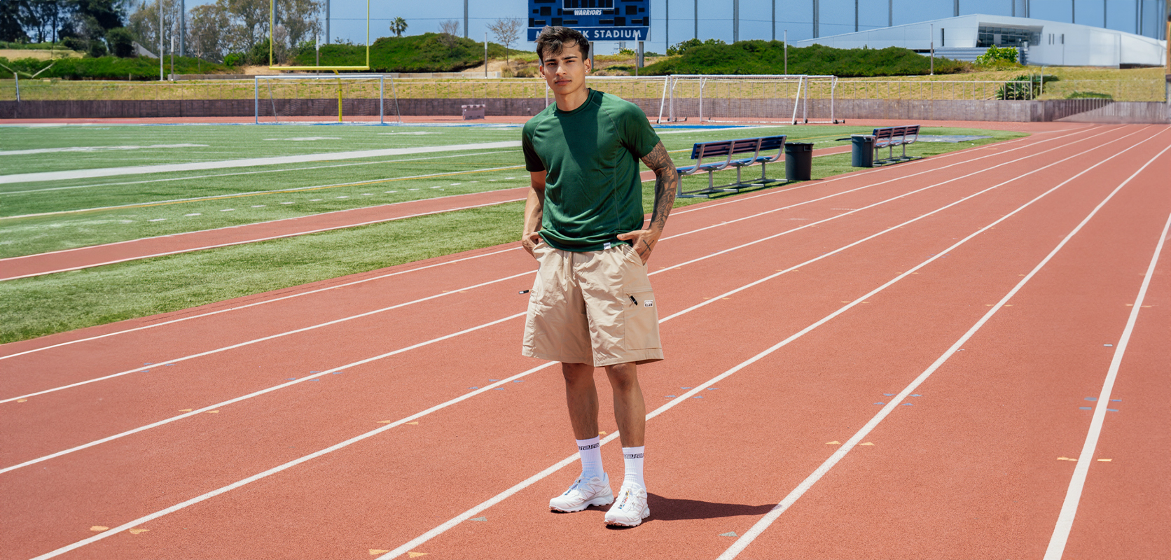 Performance Nylon Cargo Short lifestyle photo 3