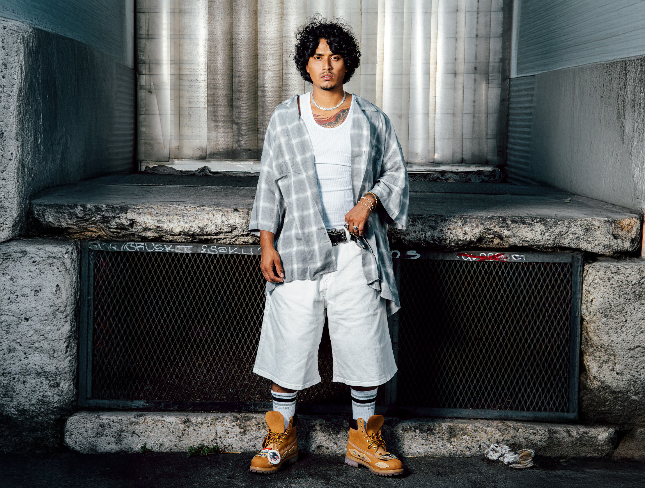 Heavyweight Baggy Fit Denim Short lifestyle photo 2
