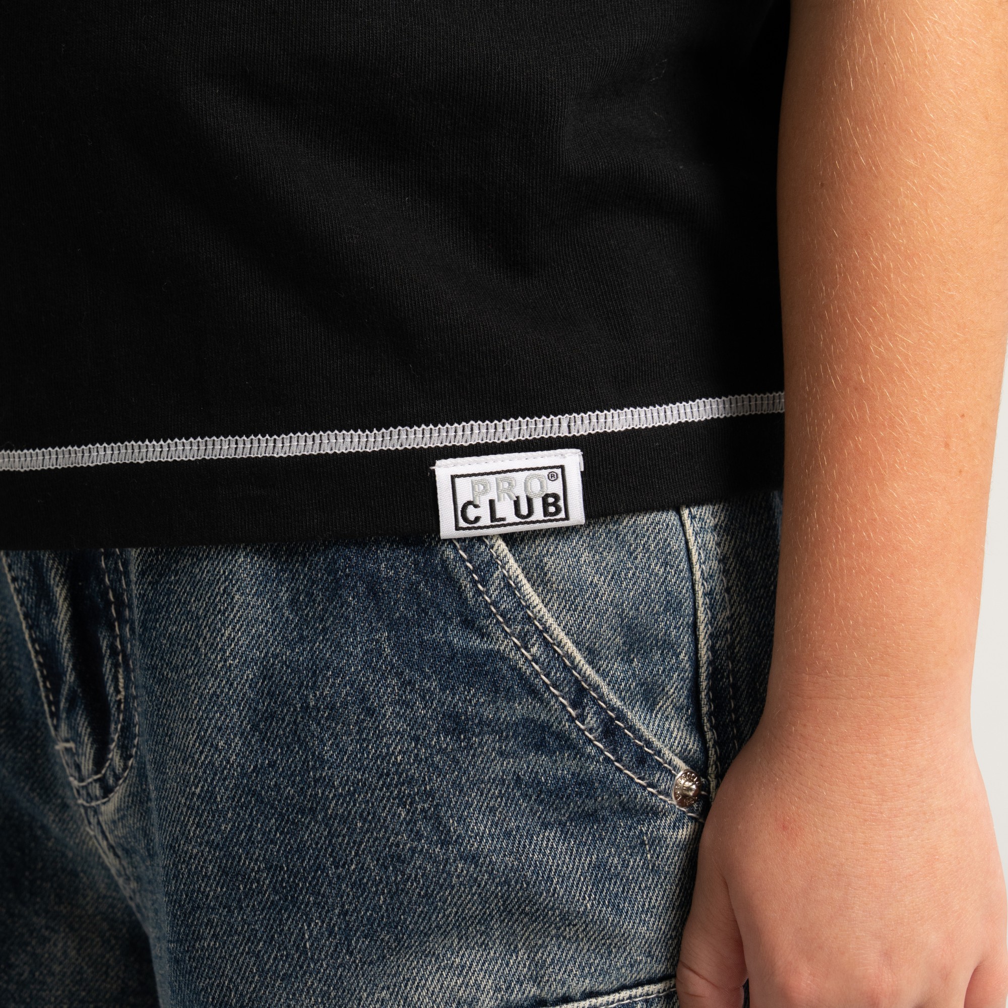 Kid's Double Knee Carpenter Denim (image 7 of 7)