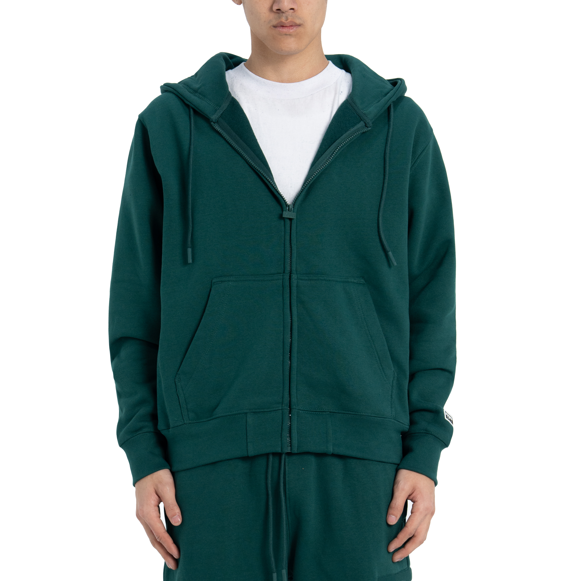 Heavyweight Basic Zip-Up Hoodie