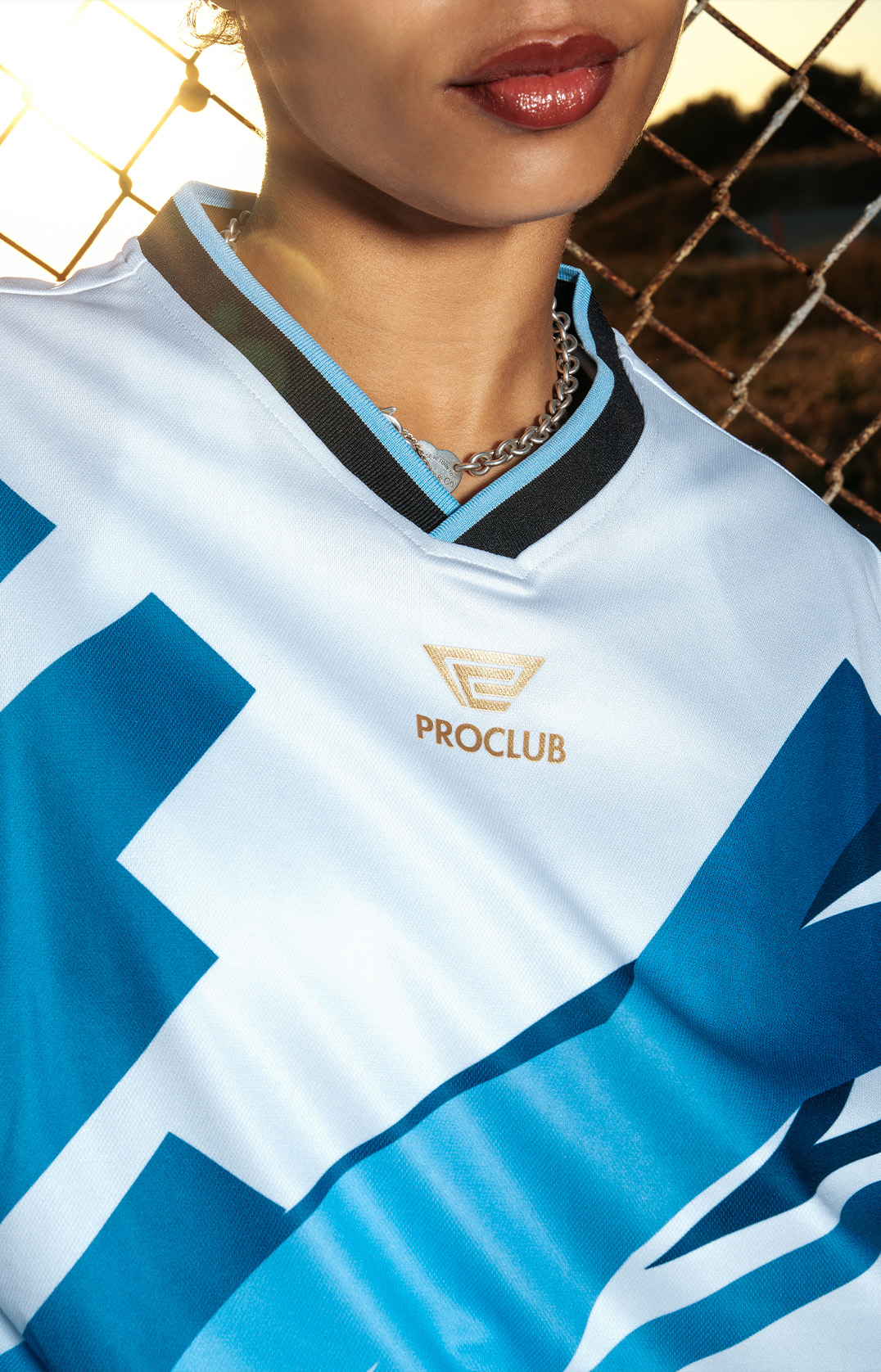 DryPro V-Neck Soccer Jersey lifestyle photo 1
