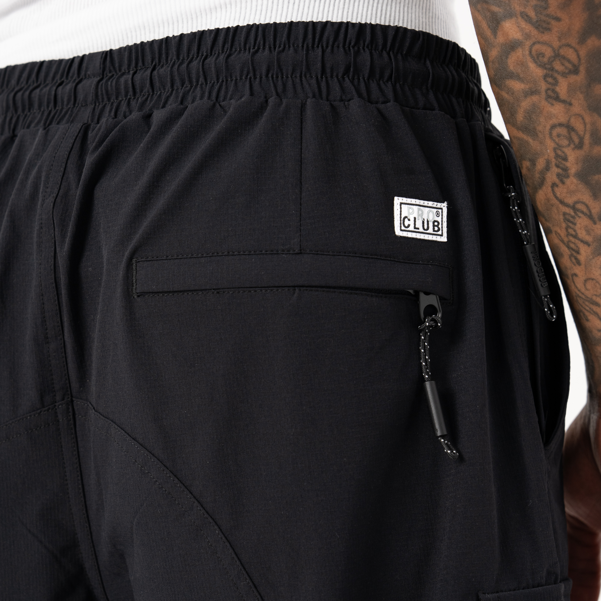 Comfort Stretch Nylon Cargo Short - 9 1/2 Inch Inseam (image 6 of 6)