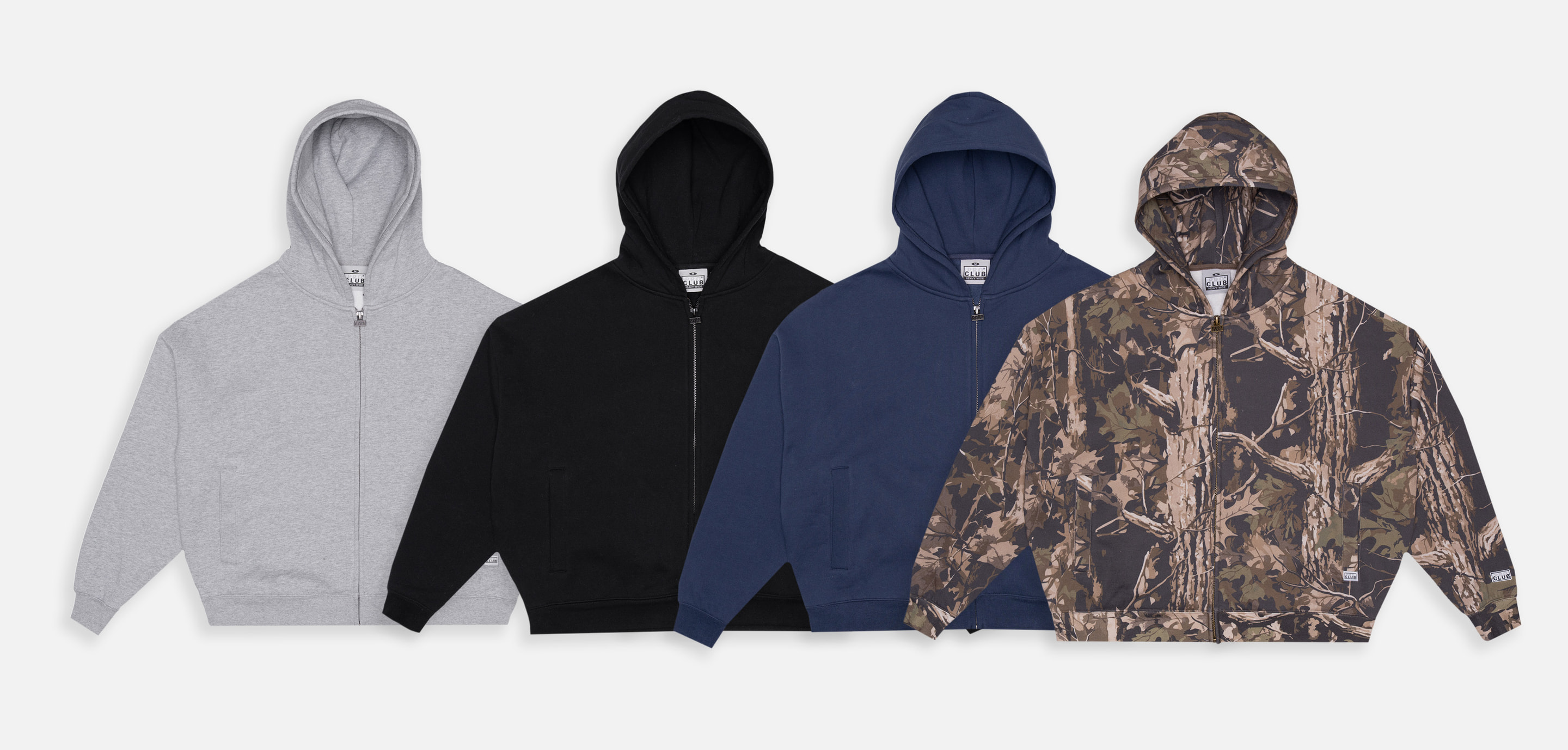 Heavywide Fleece Zip-Up Hoodie lifestyle photo 3