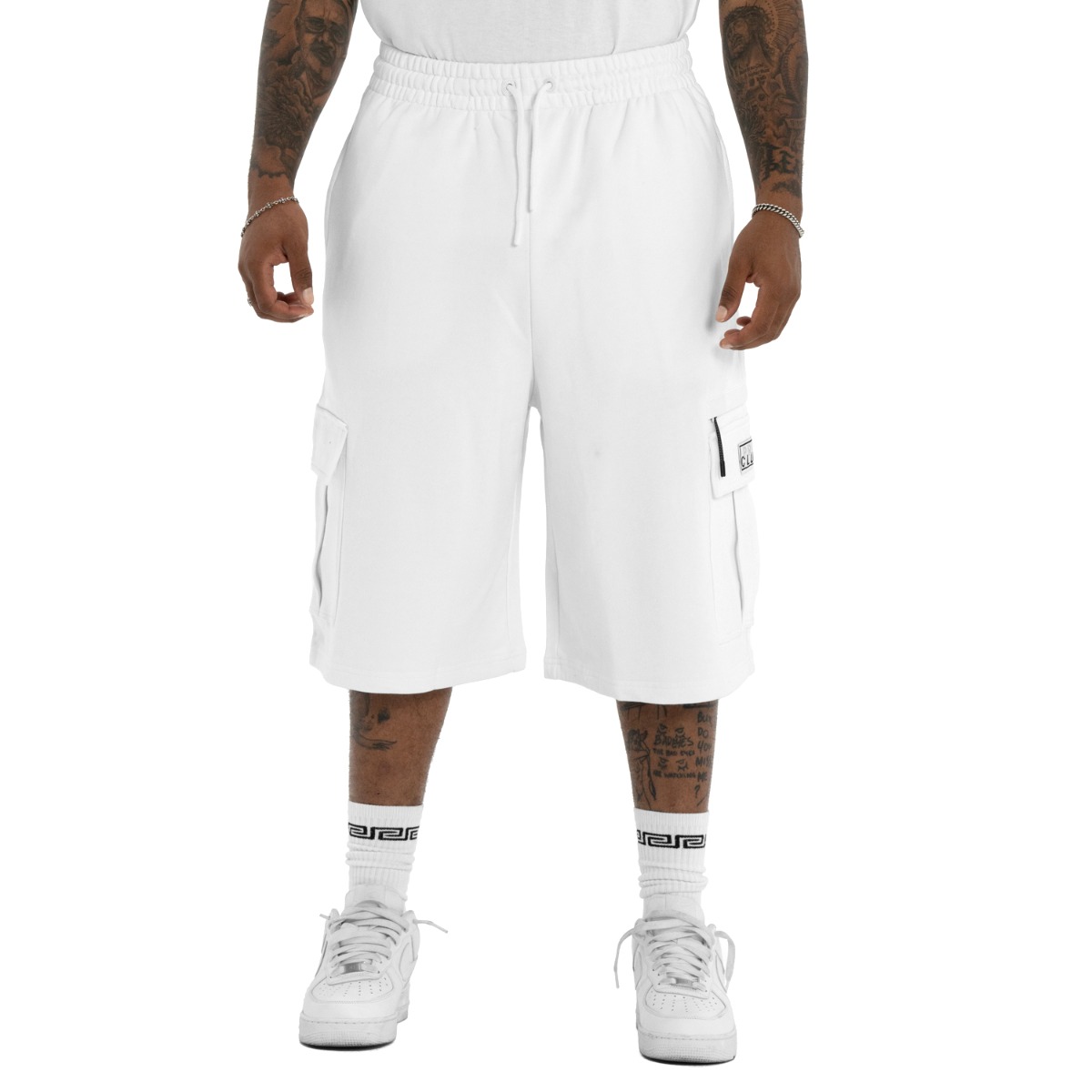 Comfort Oversized French Terry Cargo Short