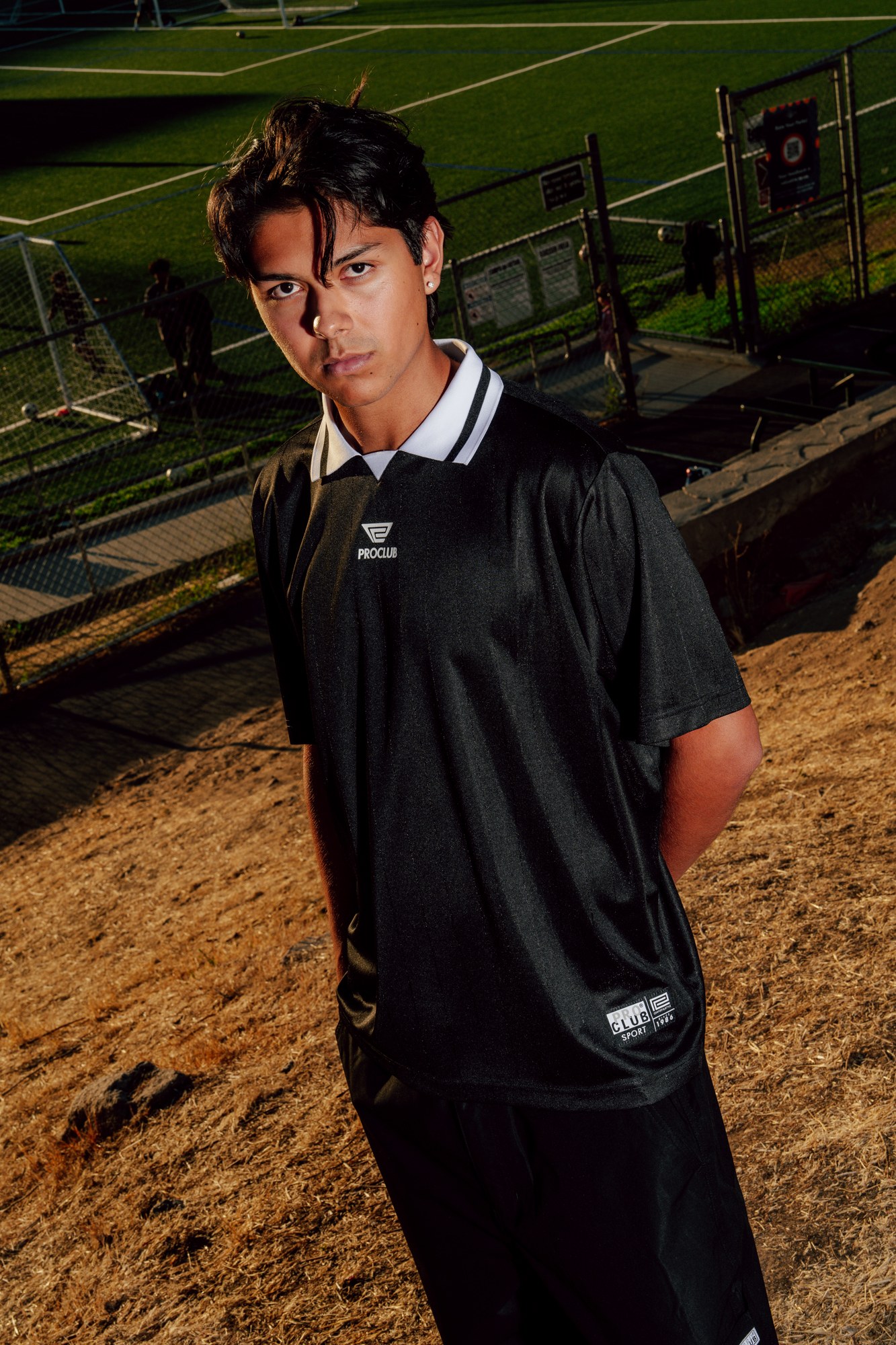 Comfort Polo Soccer Jersey lifestyle photo 1