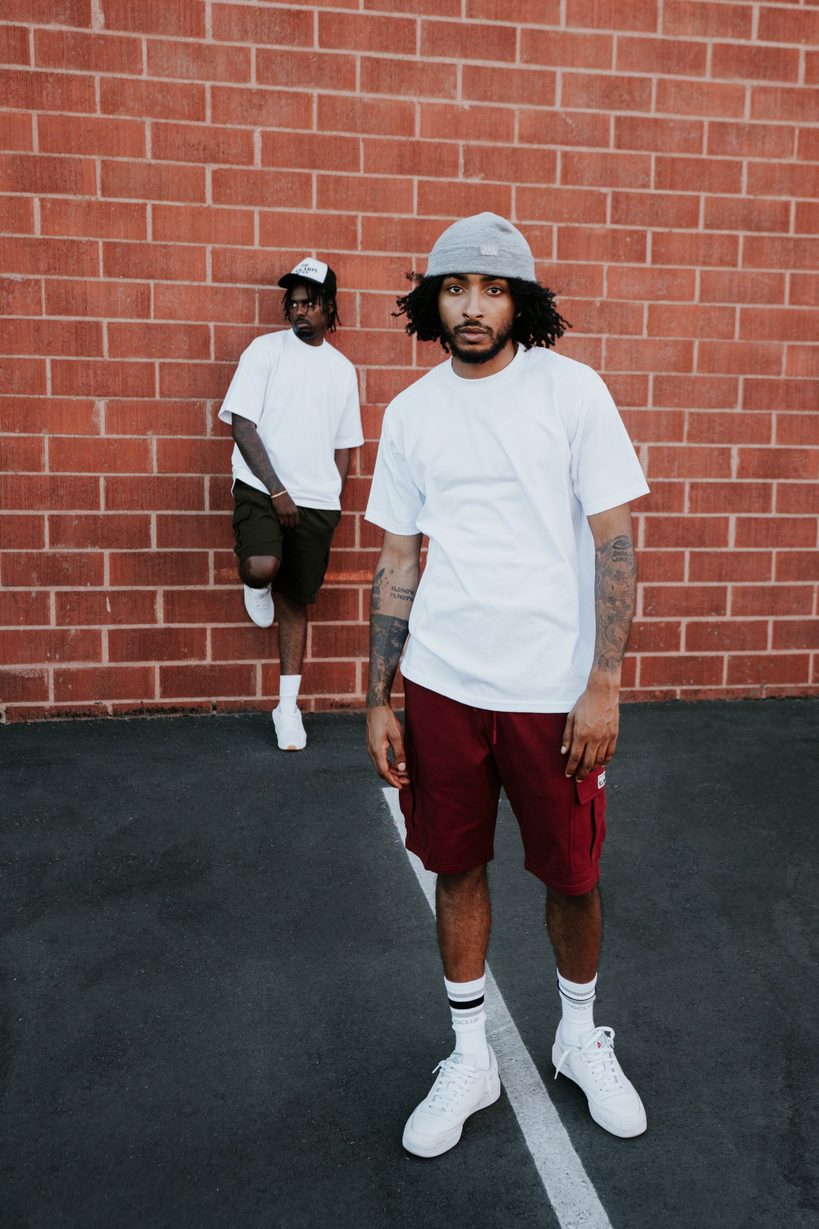 Heavyweight Cotton Short Sleeve Crew Neck T-Shirt lifestyle photo 1