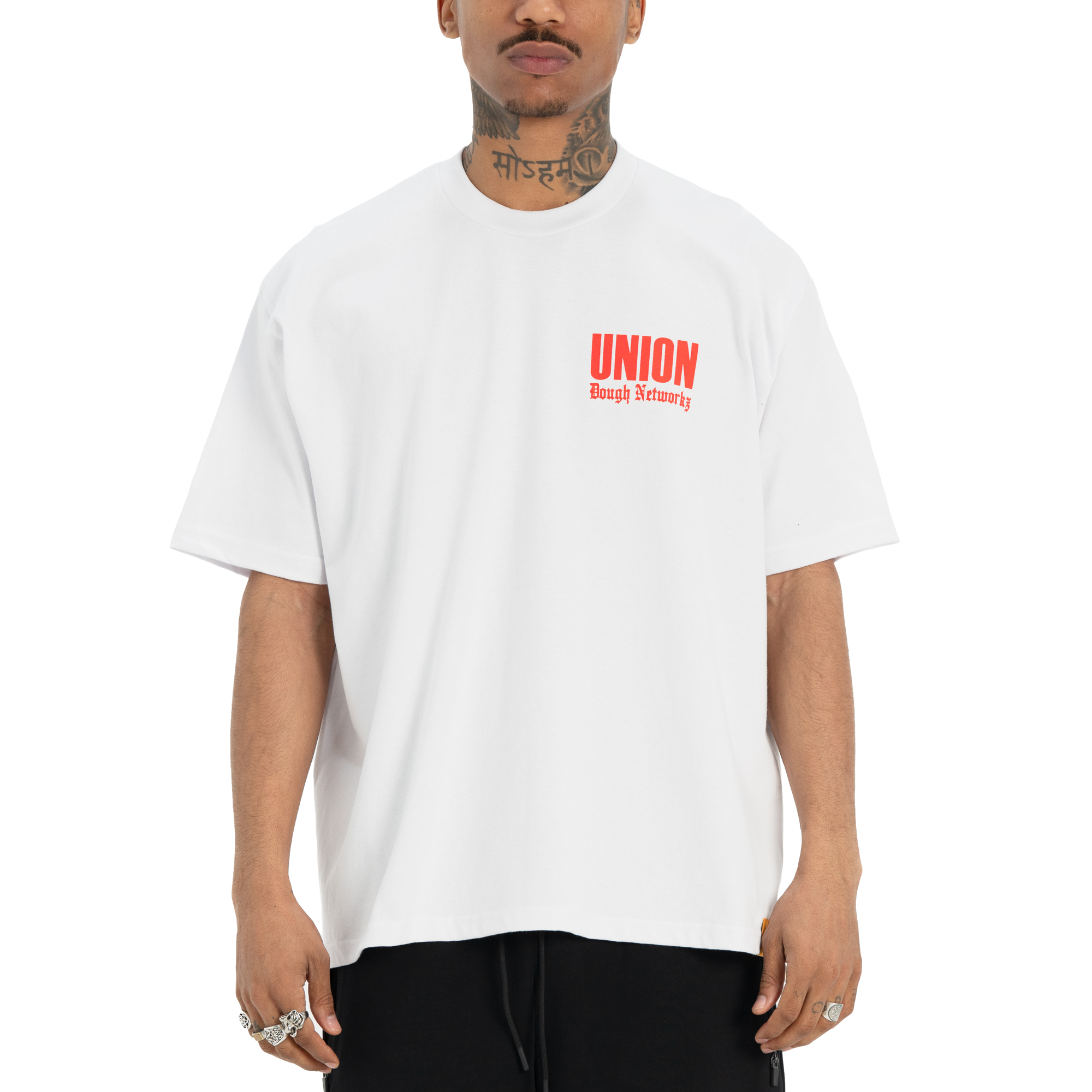 Union Los Angeles Dough Networkz White Tee